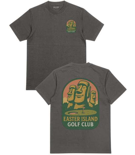 Easter Islands Golf T-Shirt - Old Time Sports