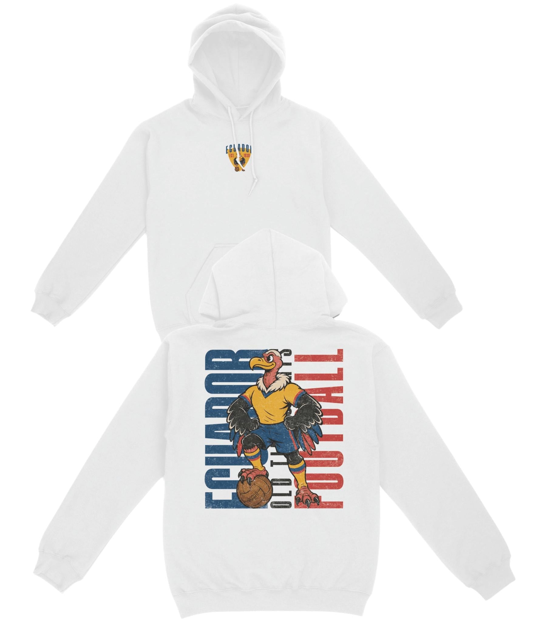 Ecuador Football Basic Hoodie - Old Time Sports