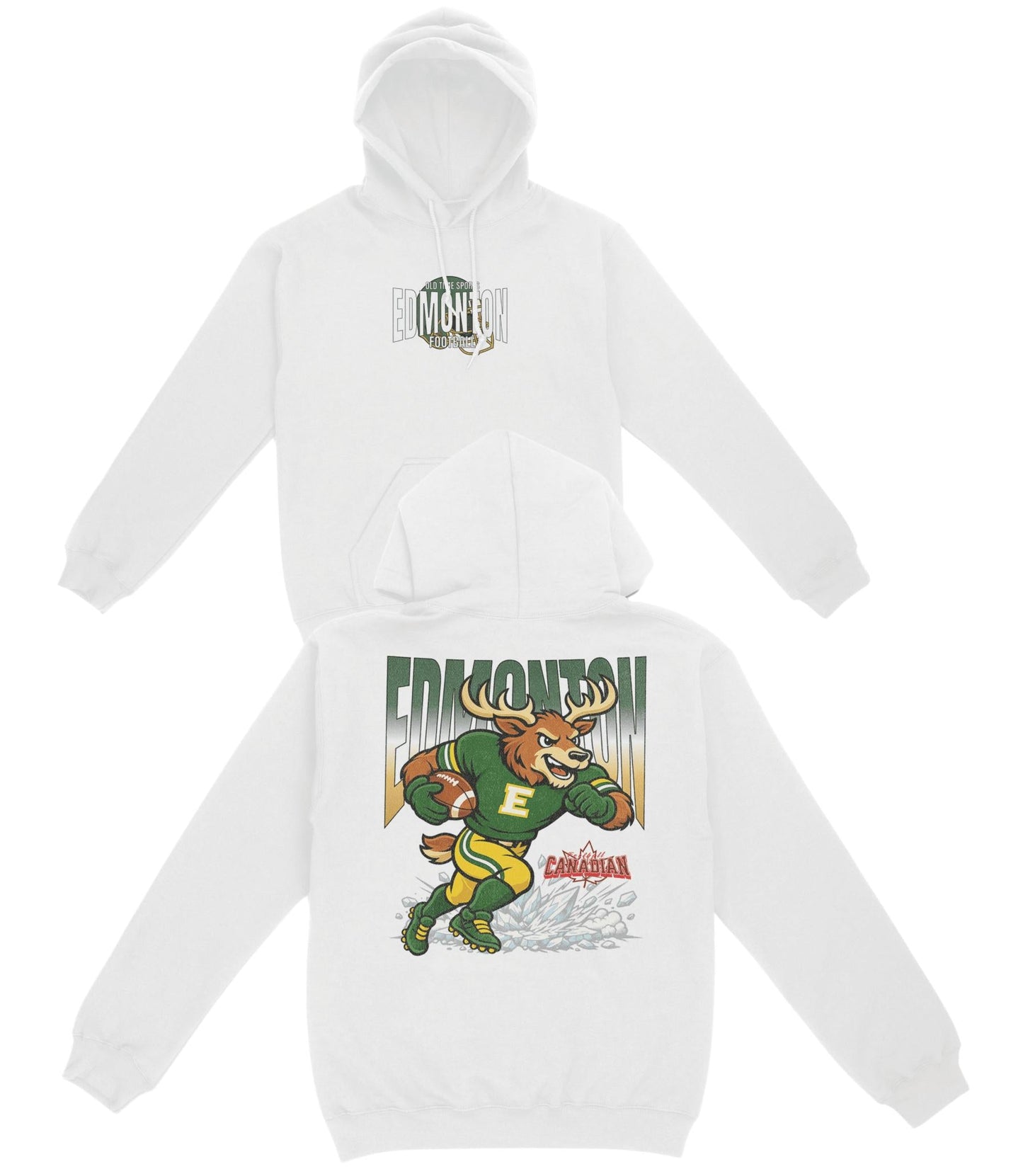 Edmonton Football Basic Hoodie - Old Time Sports