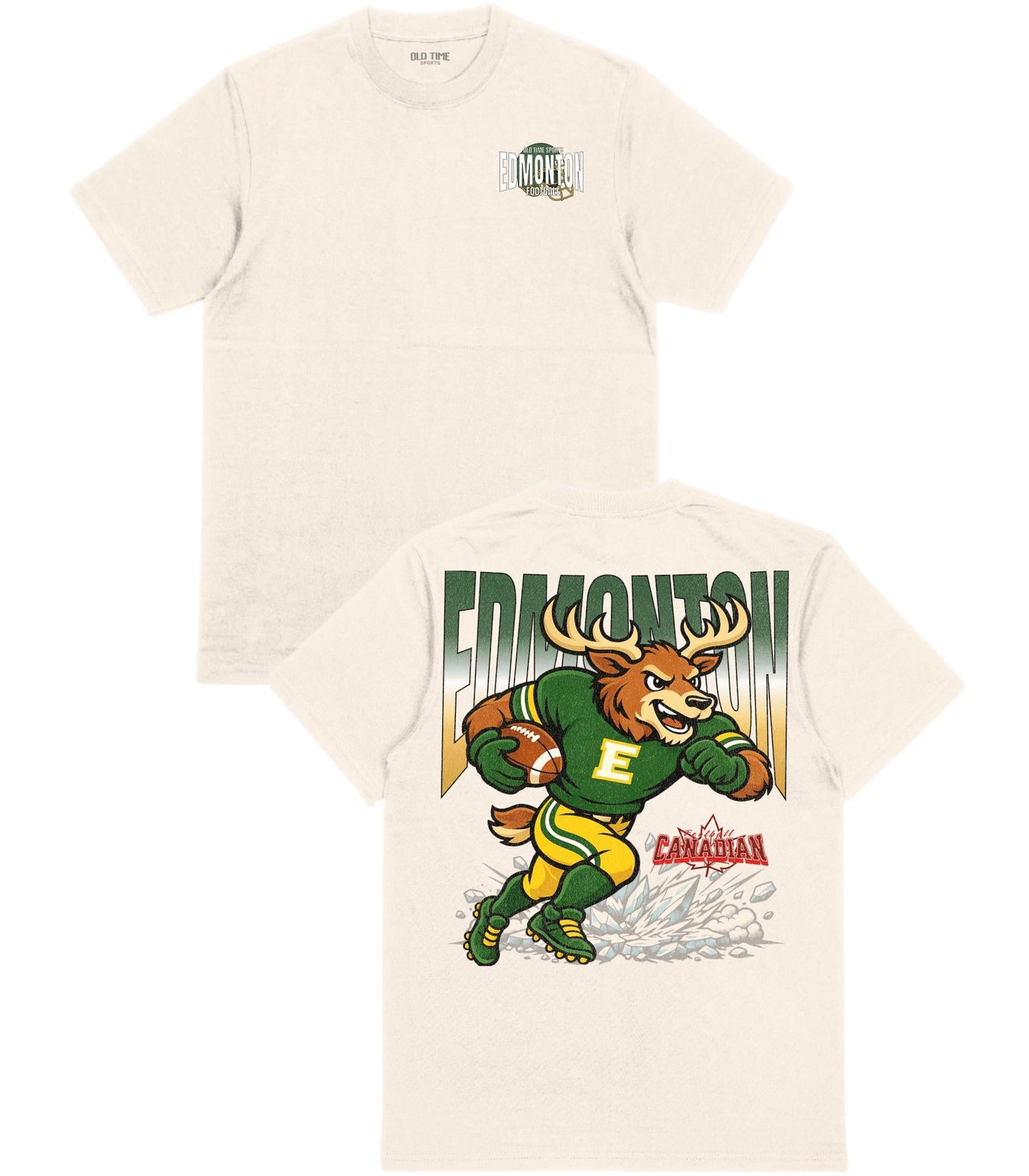Edmonton Football T-Shirt - Old Time Sports