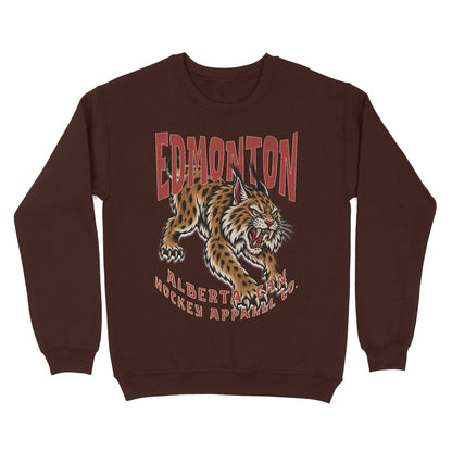Edmonton Hockey Appl. Crewneck - Old Time Sports