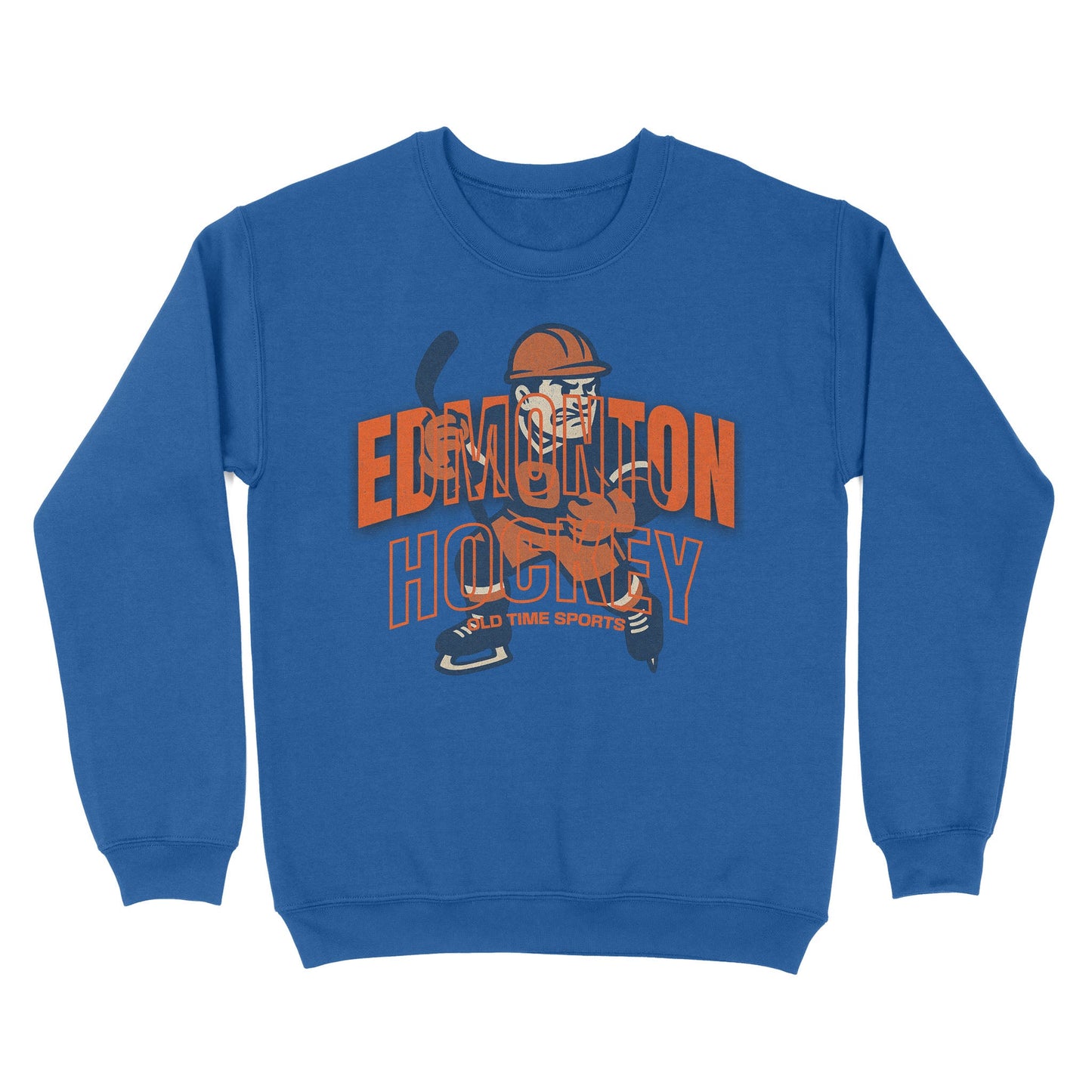 Edmonton Hockey Basic Crewneck - Old Time Sports