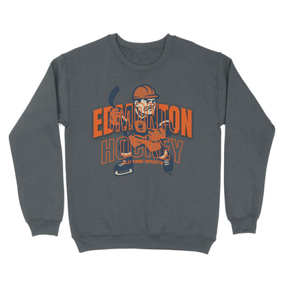 Edmonton Hockey Basic Crewneck - Old Time Sports