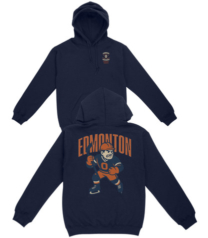Edmonton Hockey Basic Hoodie - Old Time Sports