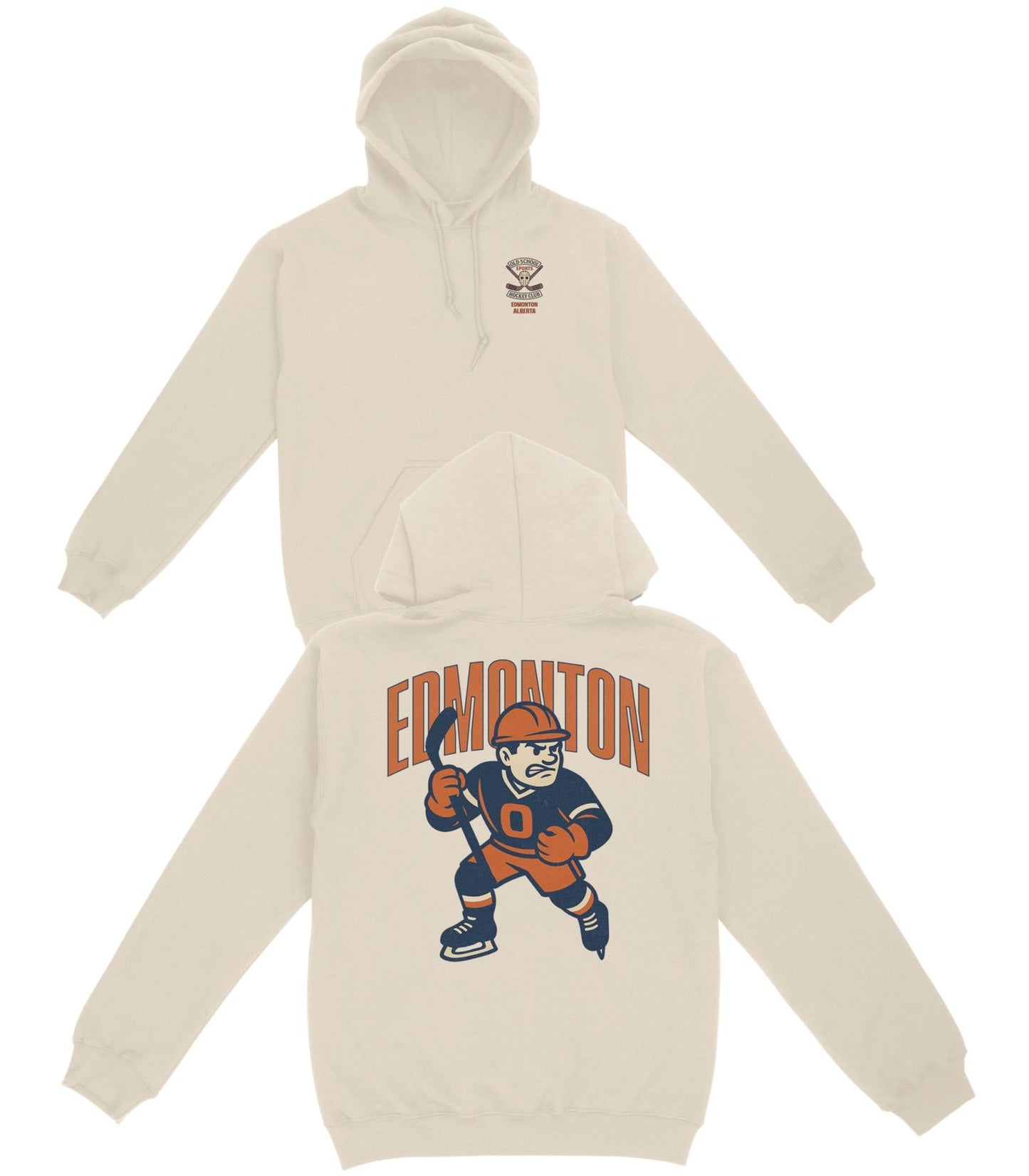 Edmonton Hockey Basic Hoodie