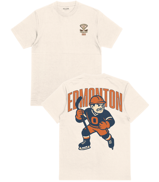 Edmonton Hockey v1 T-Shirt - Old Time Sports
