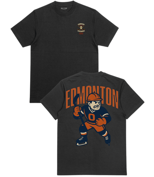 Edmonton Hockey v1 T-Shirt - Old Time Sports