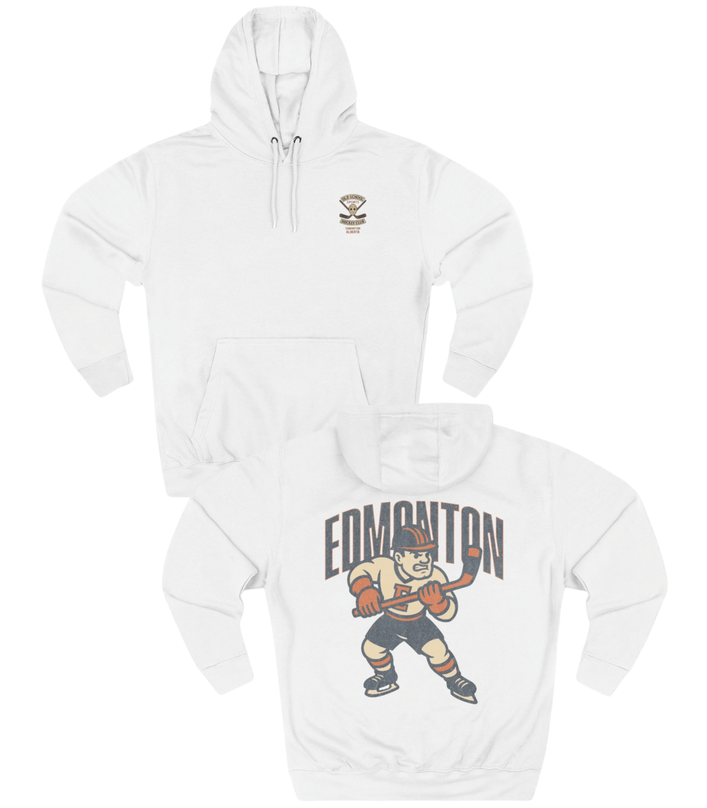 Edmonton Hockey v2 Hoodie - Old Time Sports