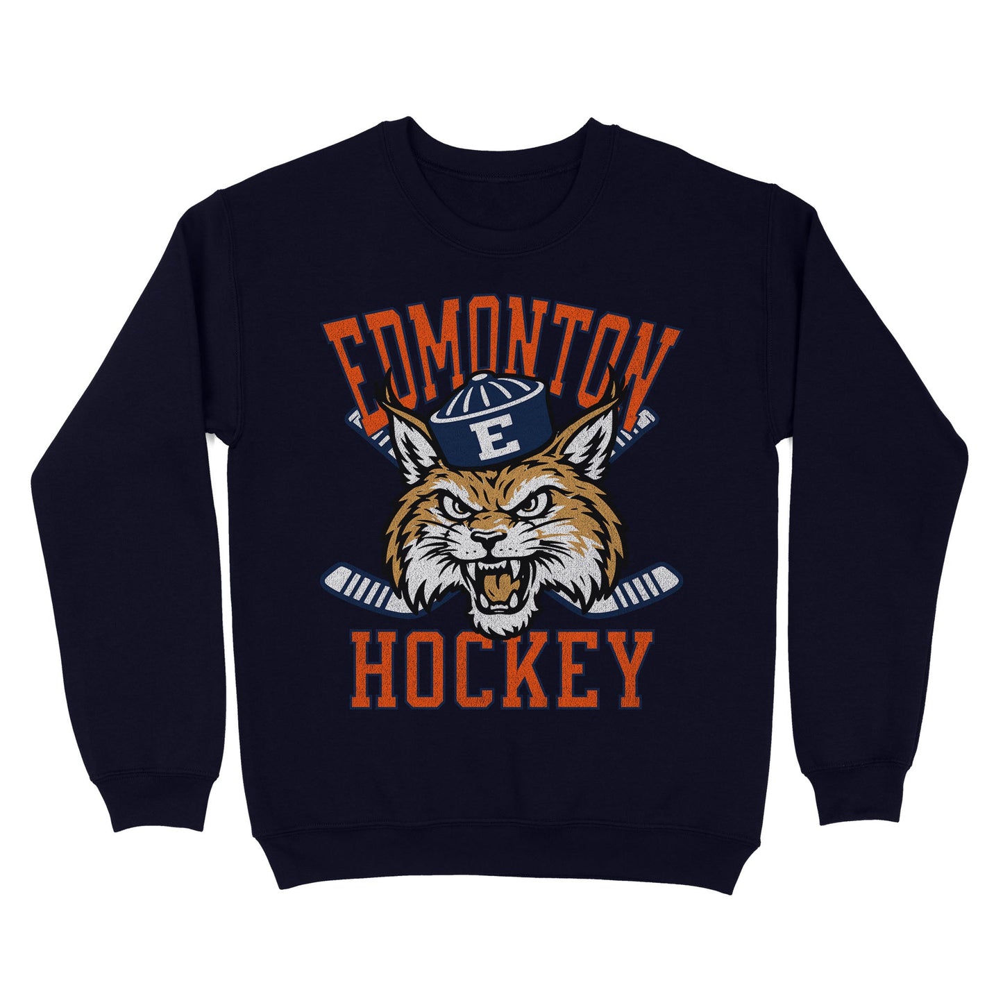 Edmonton Playoffs '26 Basic Crewneck - Old Time Sports