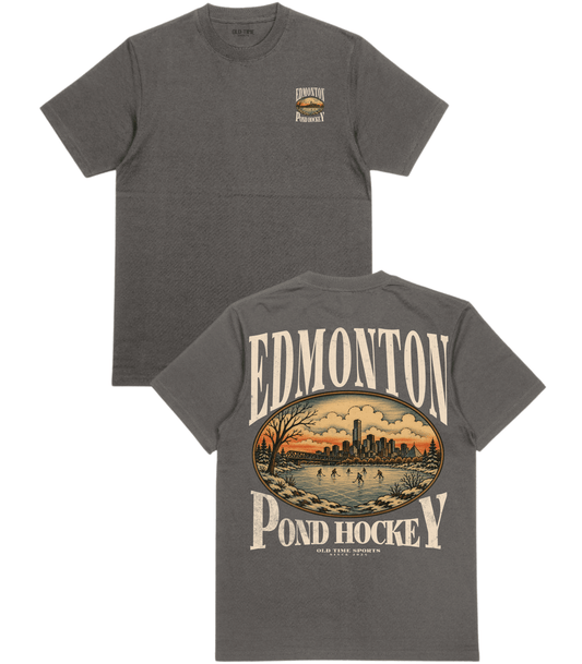 Edmonton Pond Hockey T-Shirt - Old Time Sports