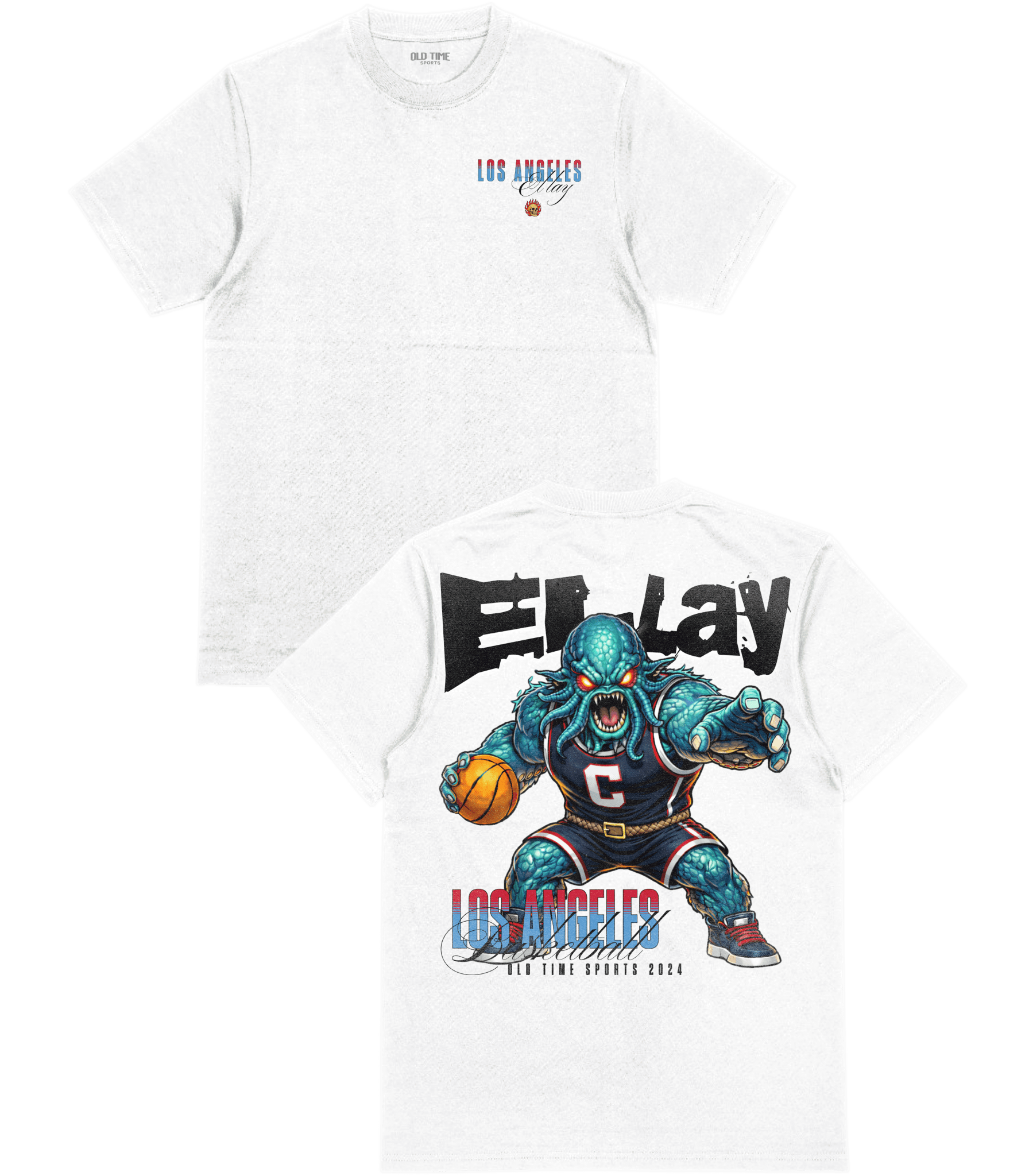 El Lay Basketball T-Shirt - Old Time Sports