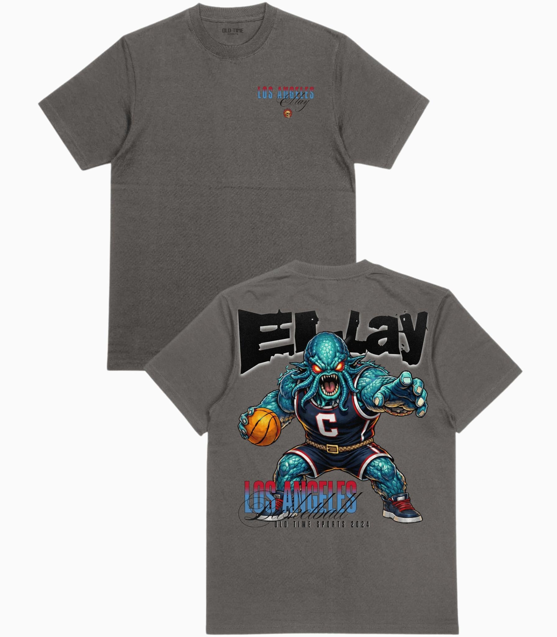 El Lay Basketball T-Shirt - Old Time Sports