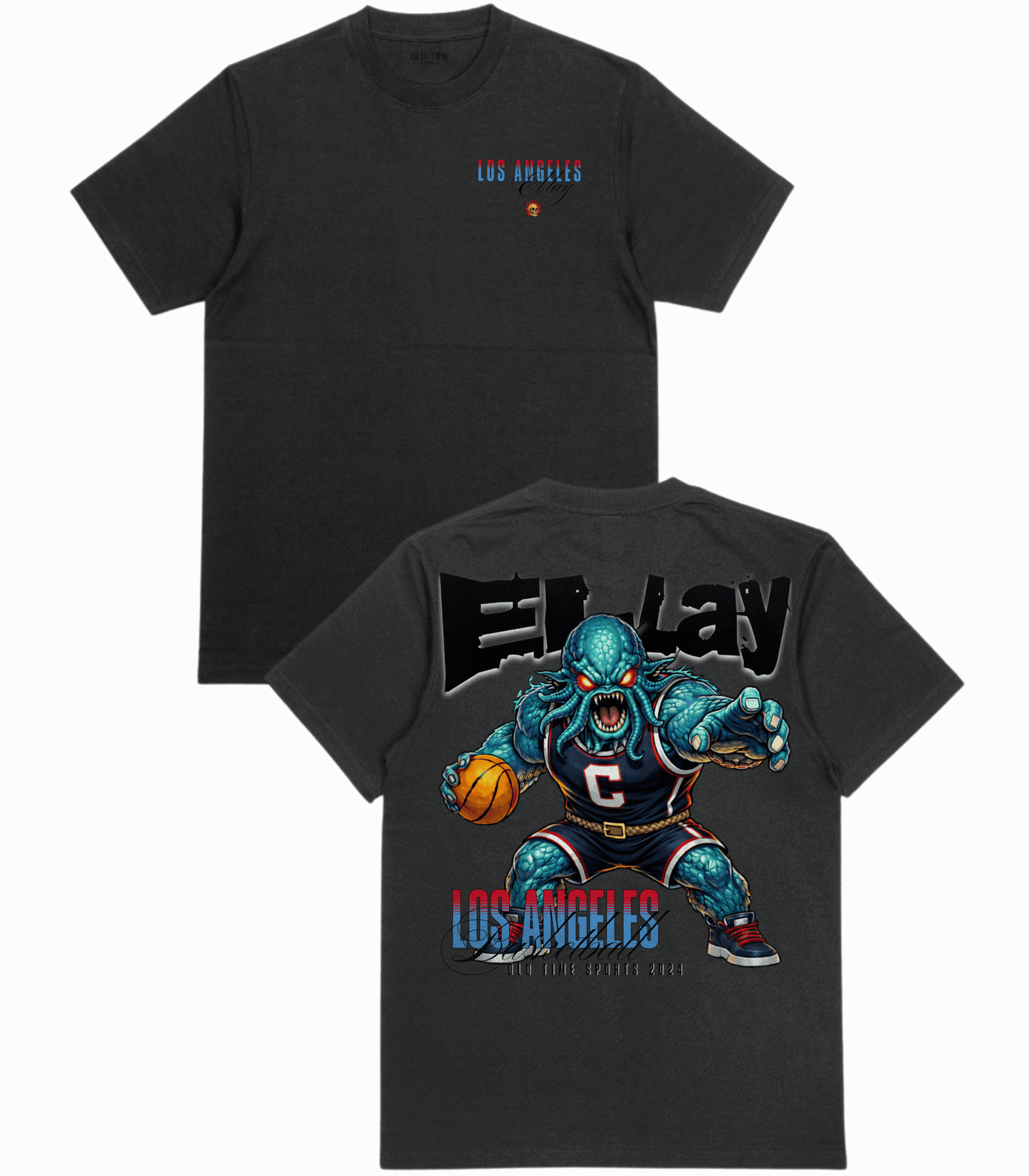 El Lay Basketball T-Shirt - Old Time Sports