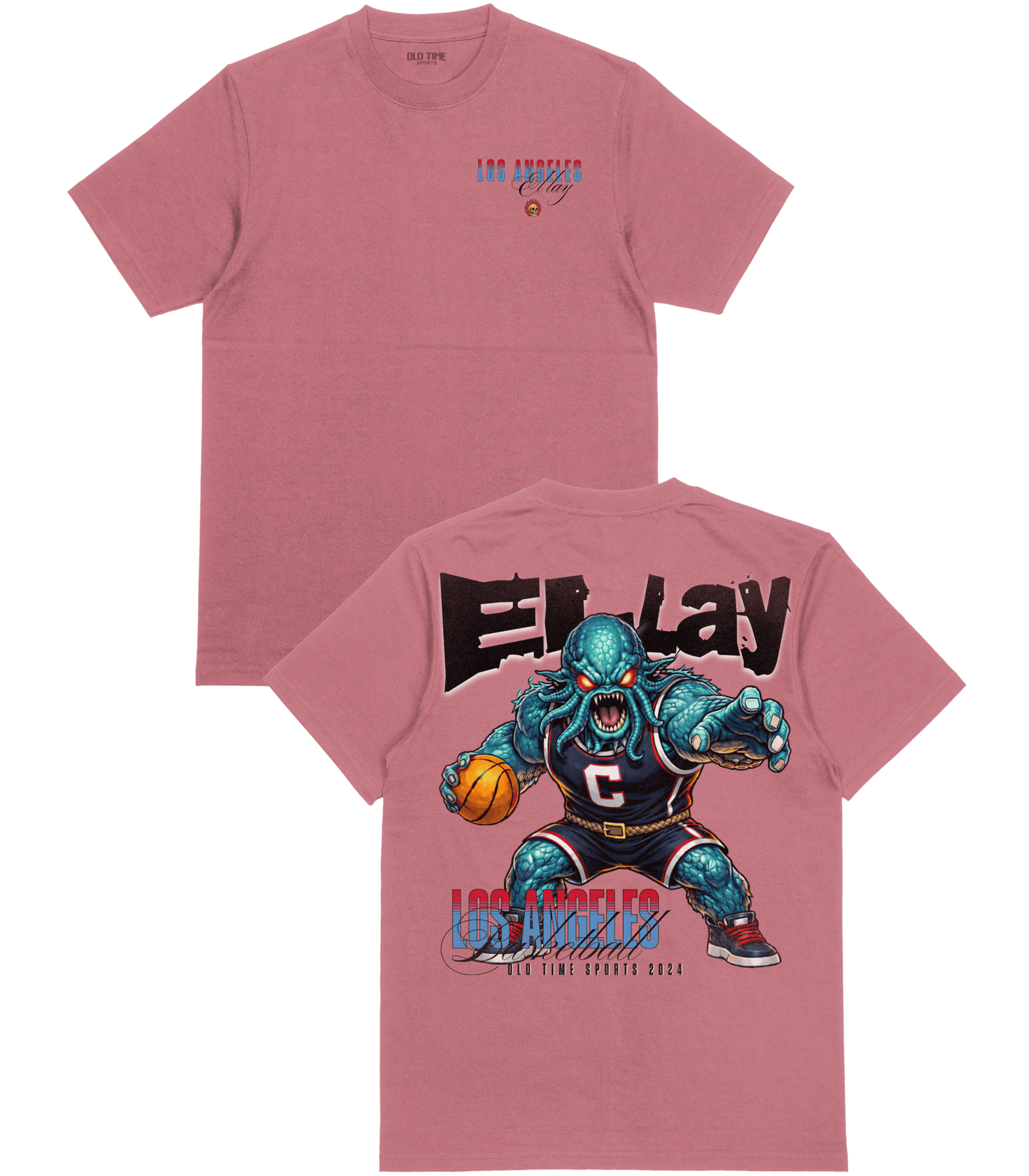 El Lay Basketball T-Shirt - Old Time Sports