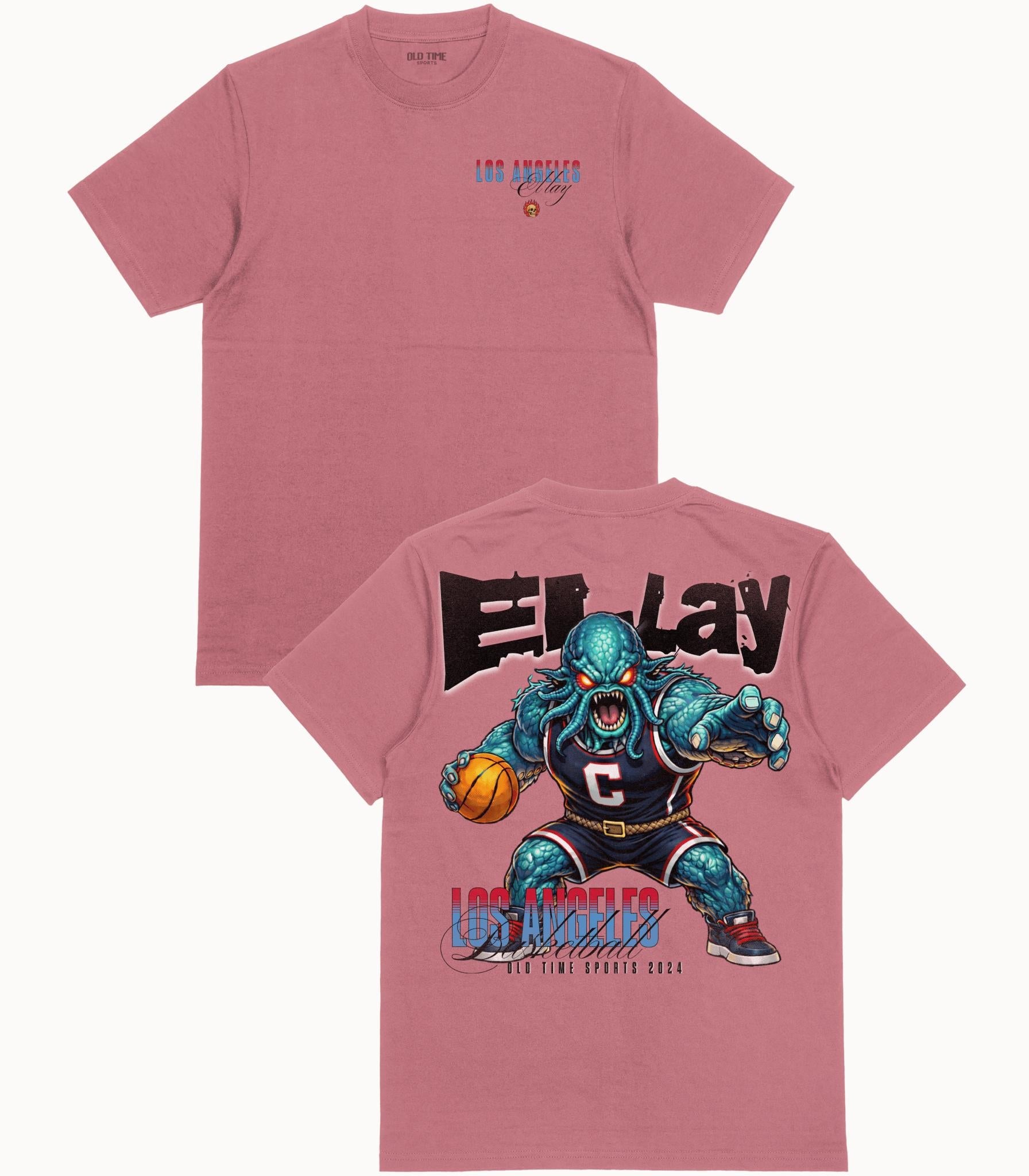 El Lay Basketball T-Shirt - Old Time Sports