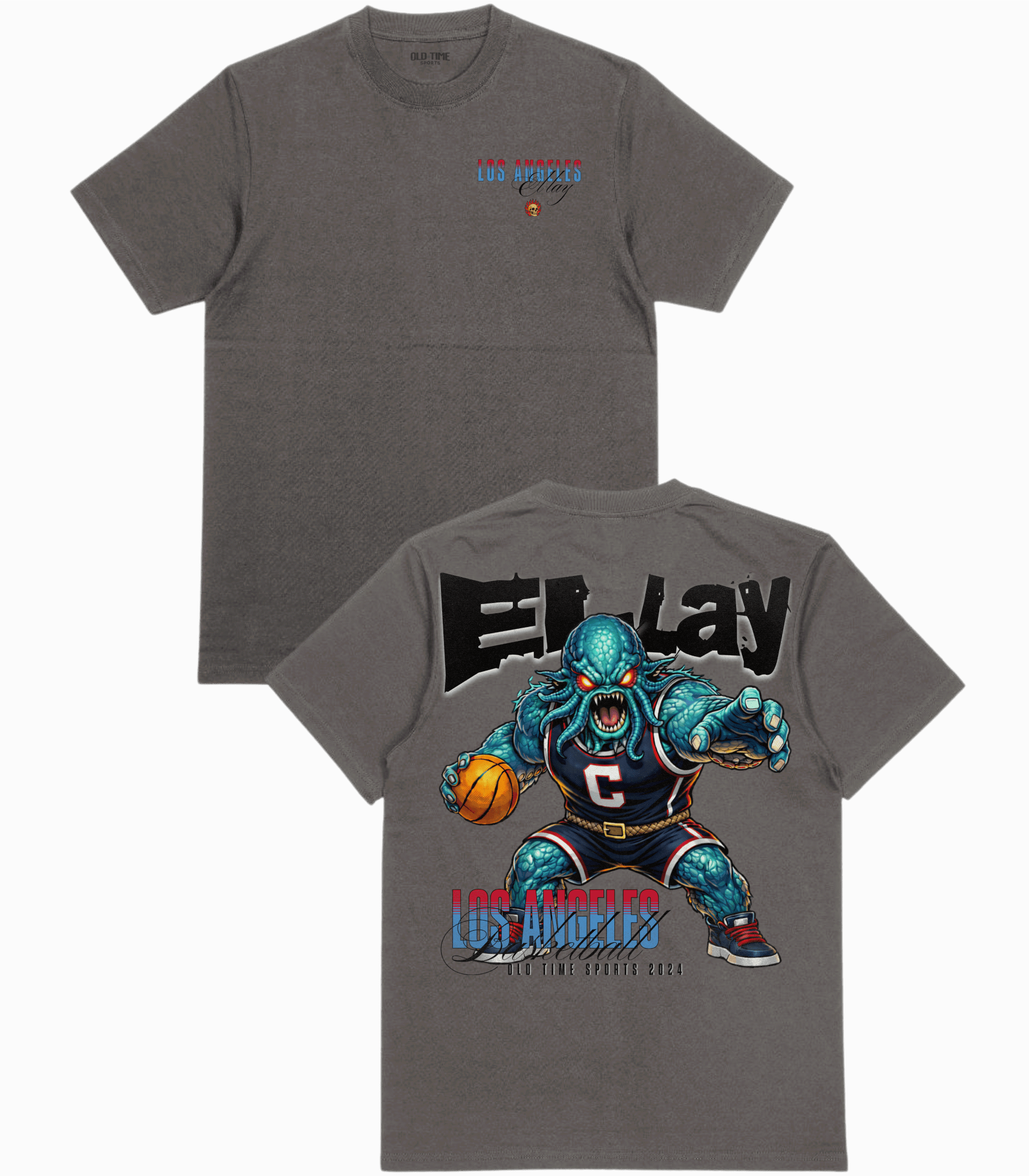El Lay Basketball T-Shirt - Old Time Sports