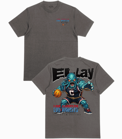 El Lay Basketball T-Shirt - Old Time Sports
