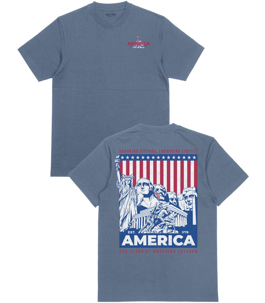 Embracing Liberty T-Shirt - Old Time Sports