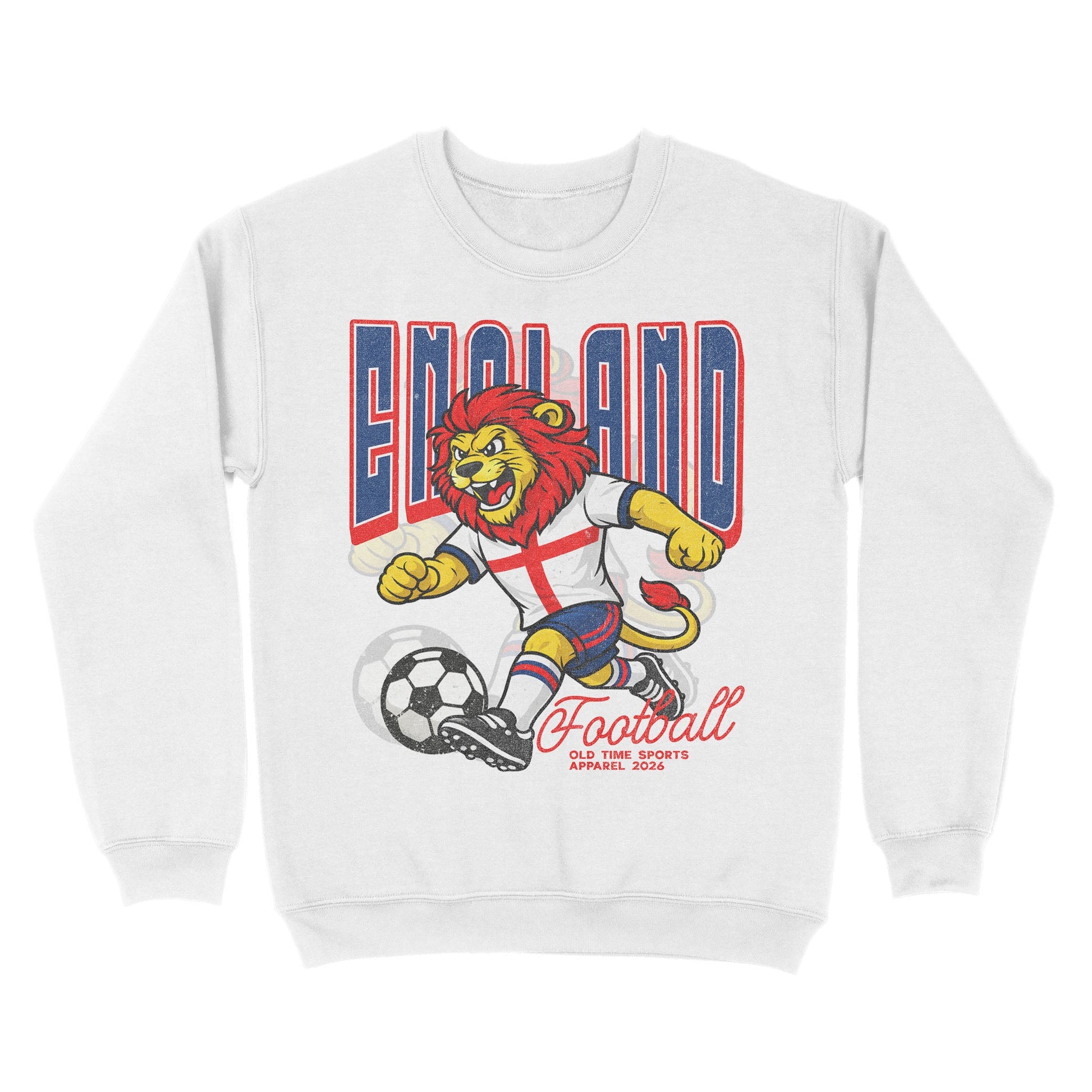 England Football Basic Crewneck - Old Time Sports