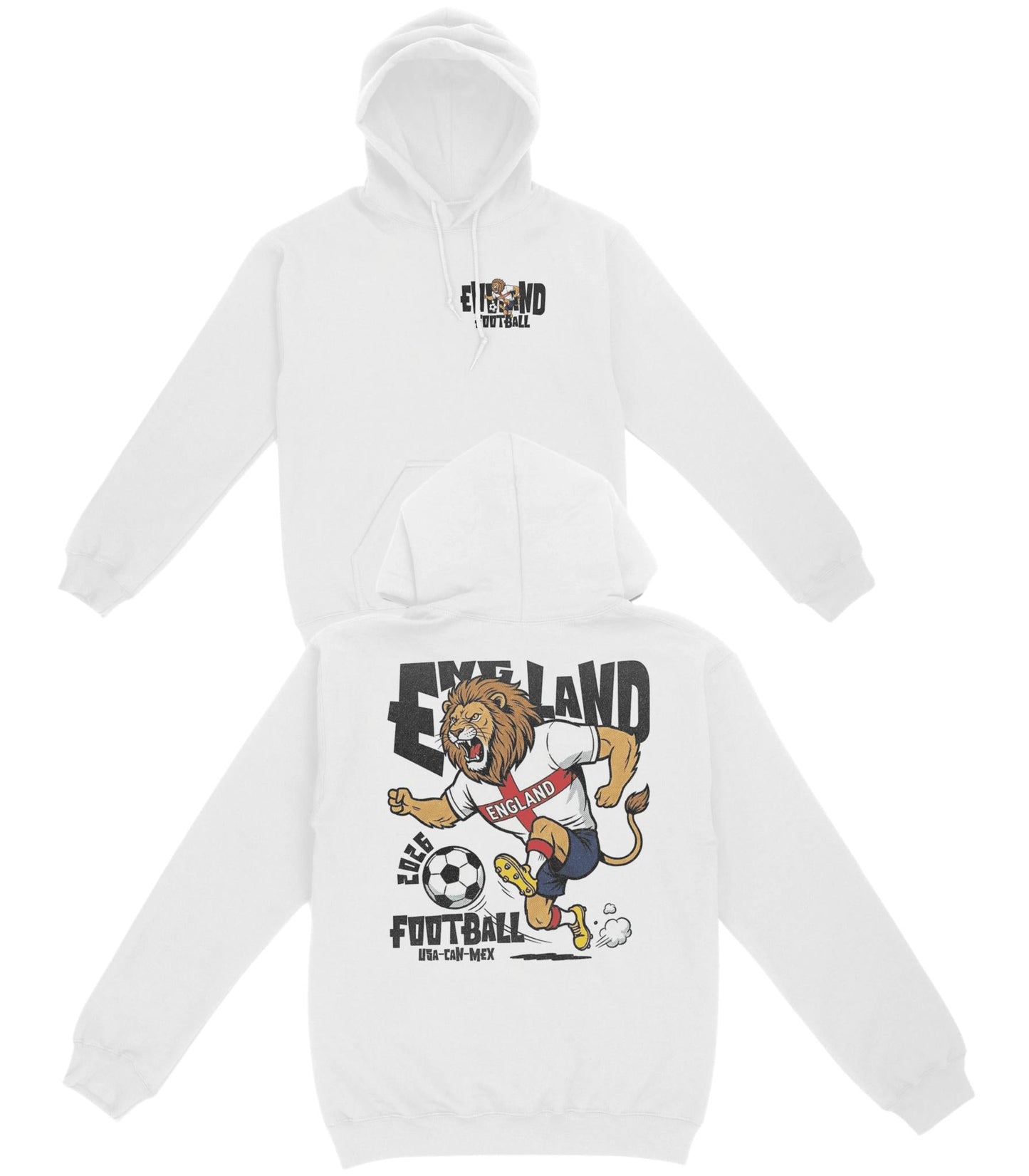 England Football Basic Hoodie - Old Time Sports
