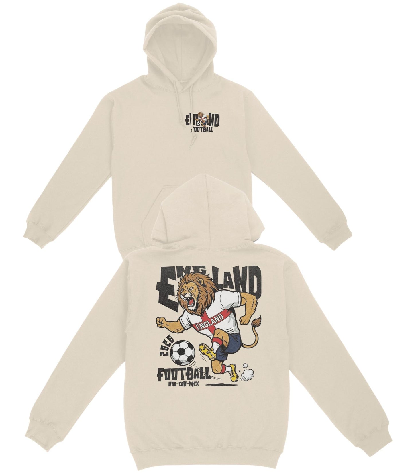 England Football Basic Hoodie - Old Time Sports
