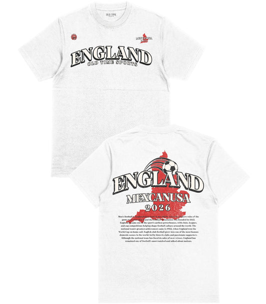 England Kit T-Shirt - Old Time Sports