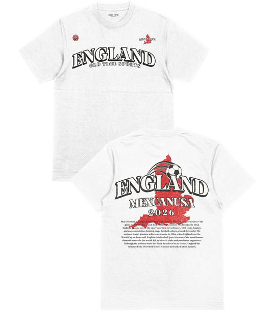 England Kit T-Shirt - Old Time Sports