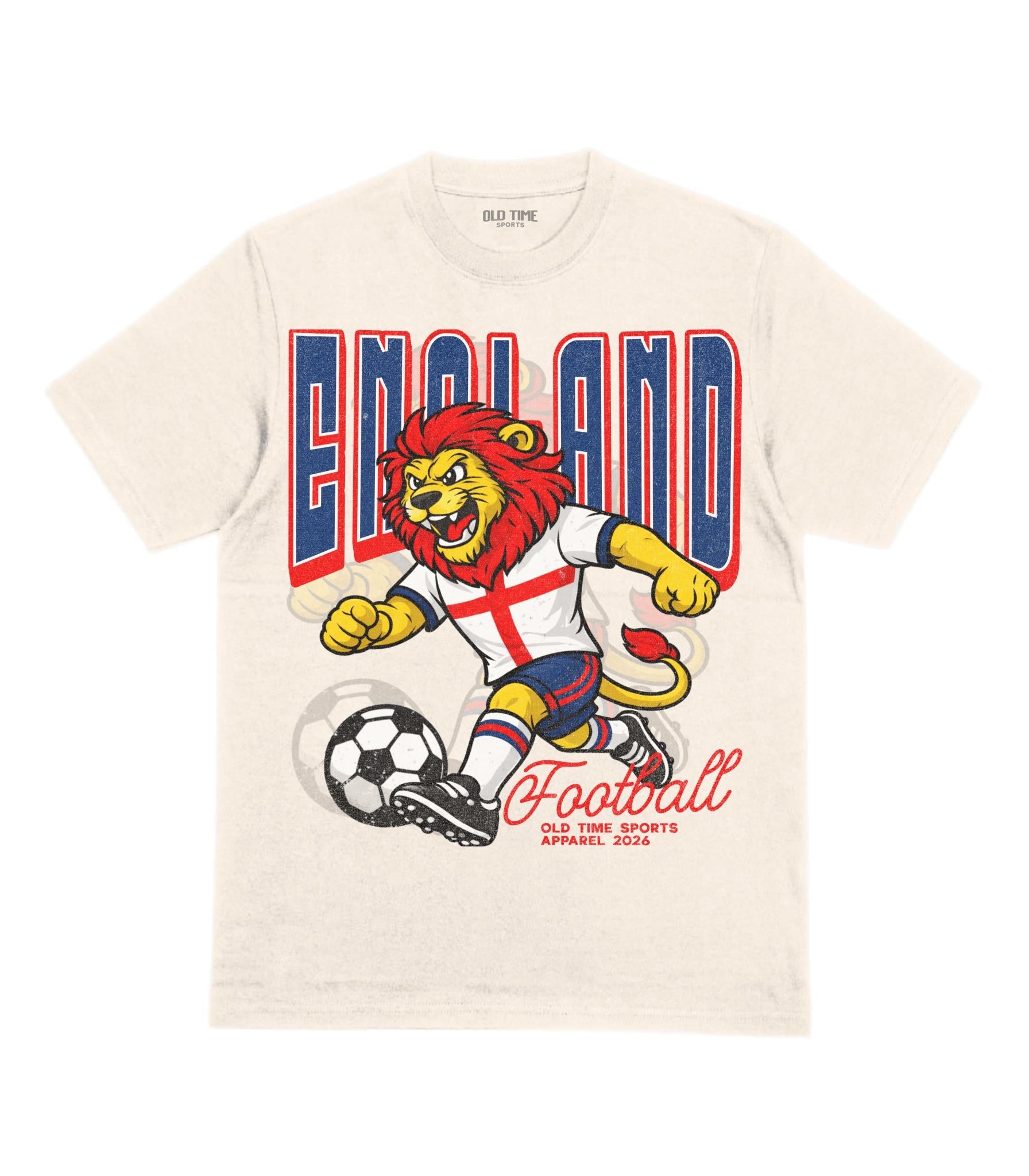 English Football v2 T-shirt - Old Time Sports