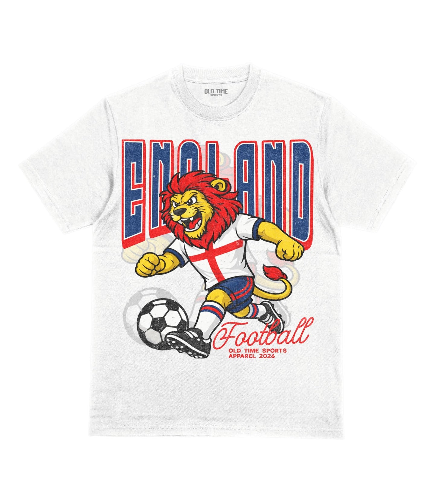 English Football v2 T-shirt - Old Time Sports