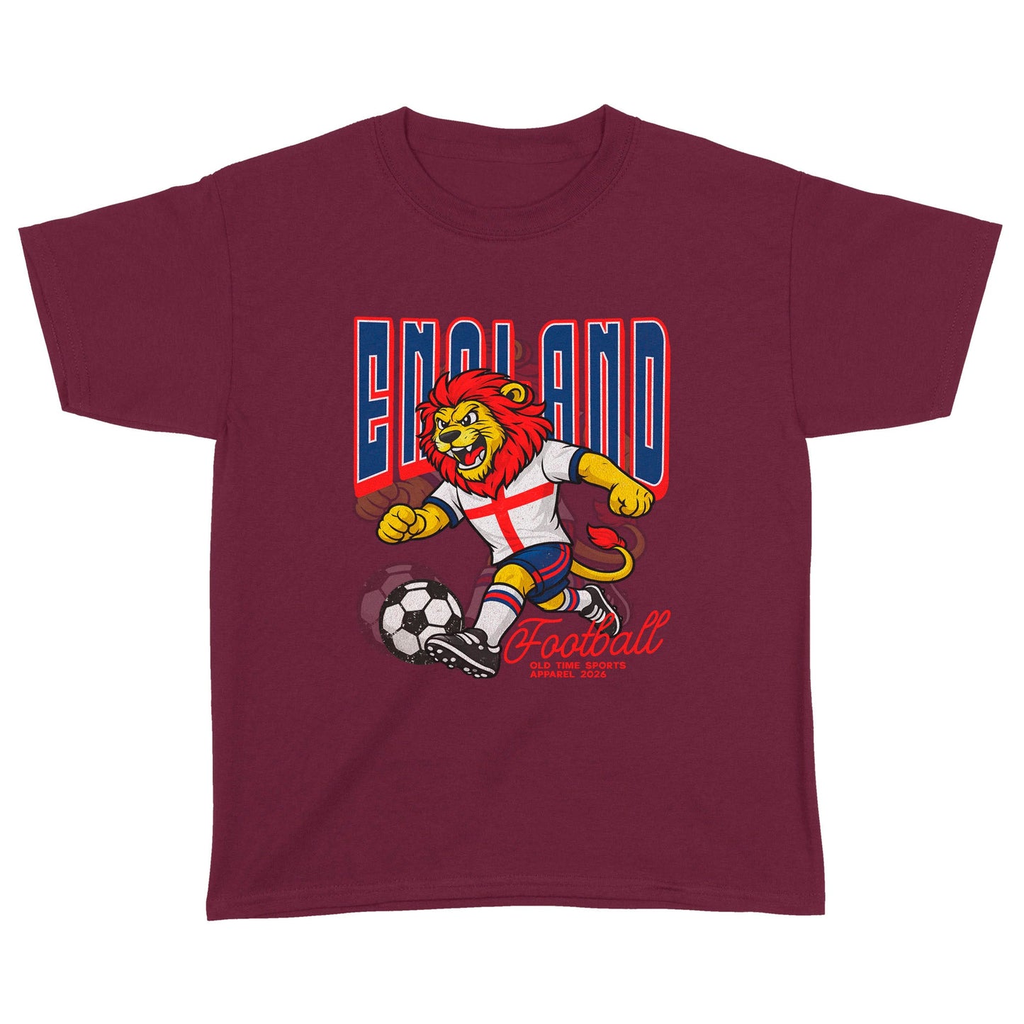 English Football v2 YOUTH T-Shirt - Old Time Sports