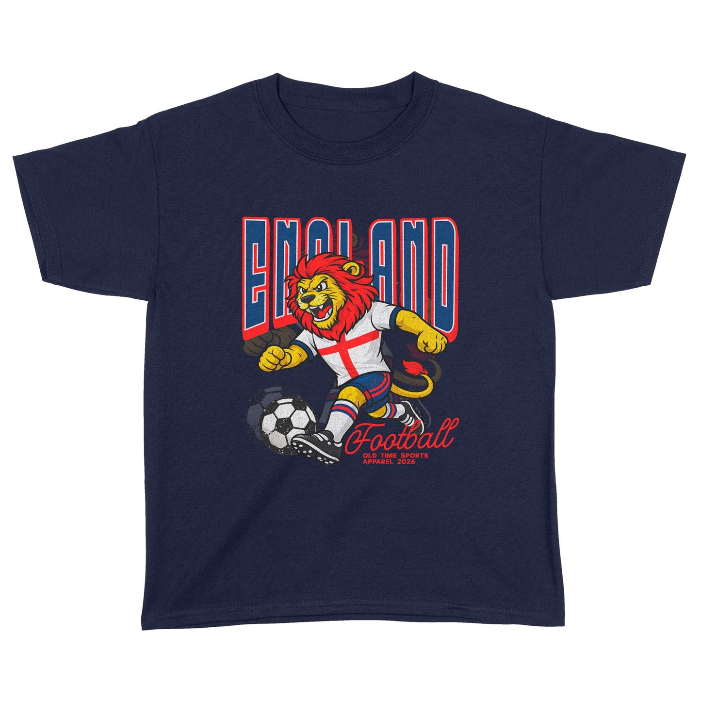 English Football v2 YOUTH T-Shirt - Old Time Sports