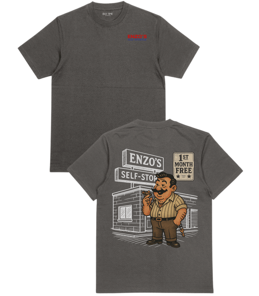 Enzo's Self Storage T-Shirt - Old Time Sports