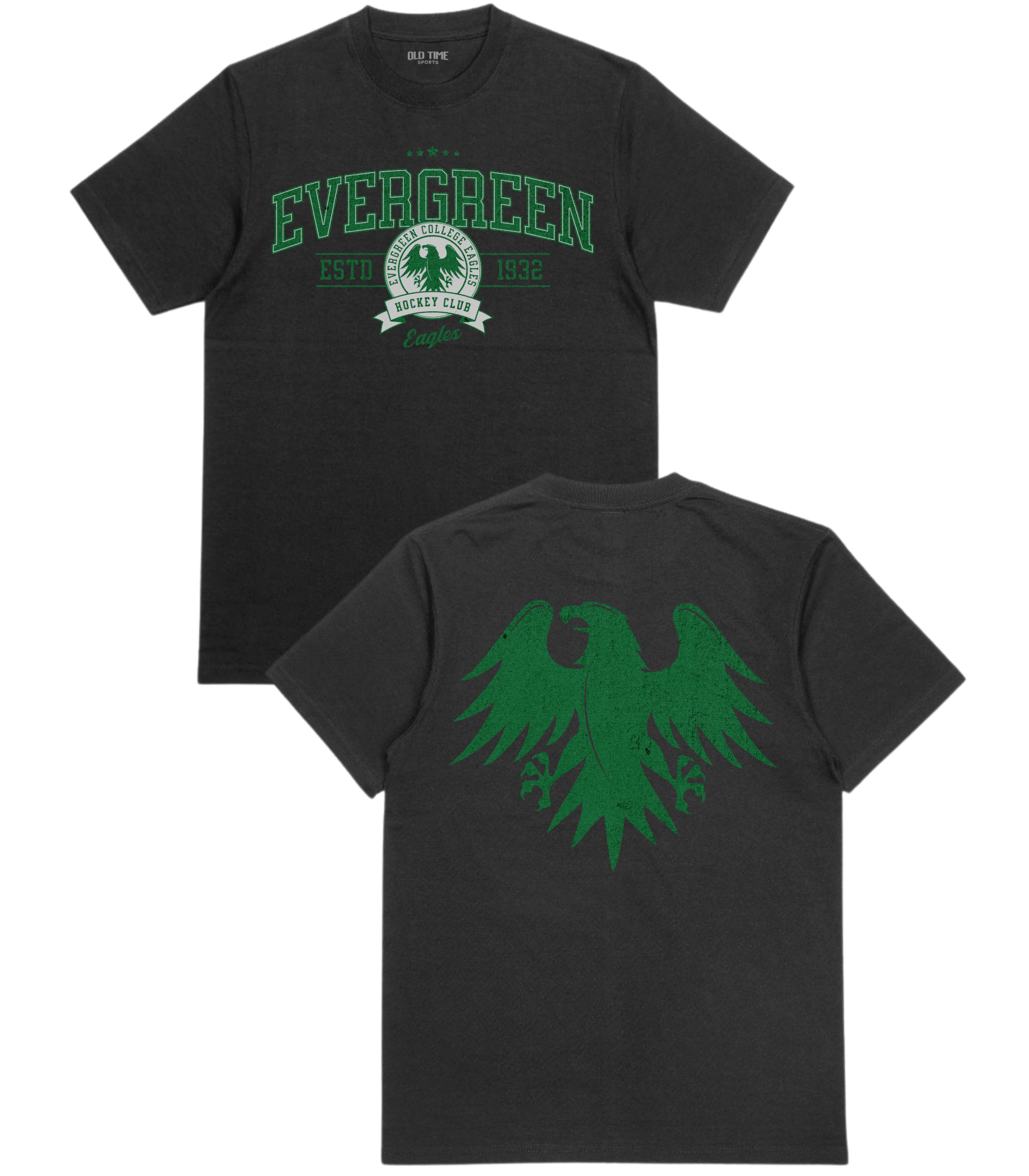 Evergreen Eagles T-Shirt - Old Time Sports