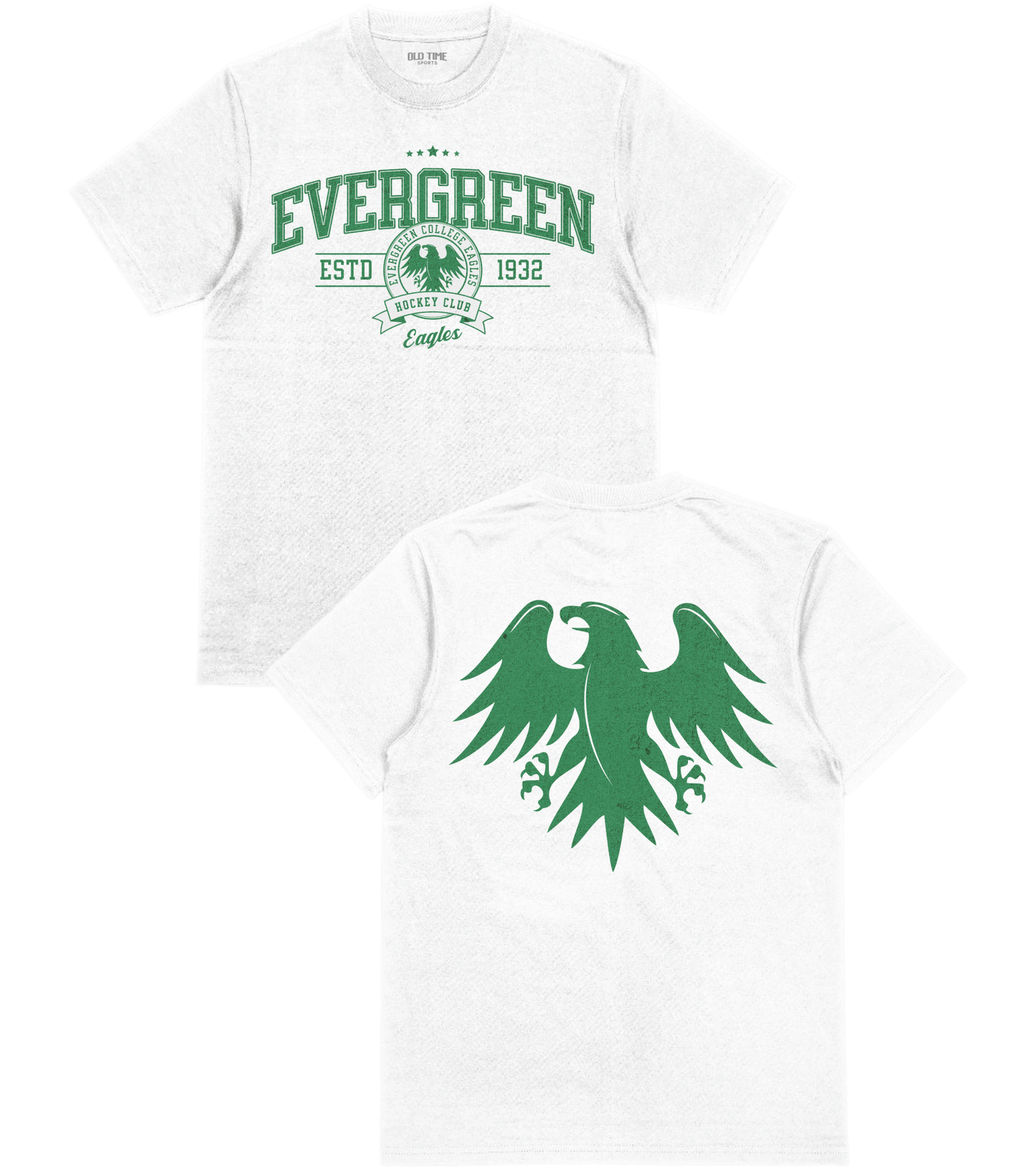 Evergreen Eagles T-Shirt - Old Time Sports