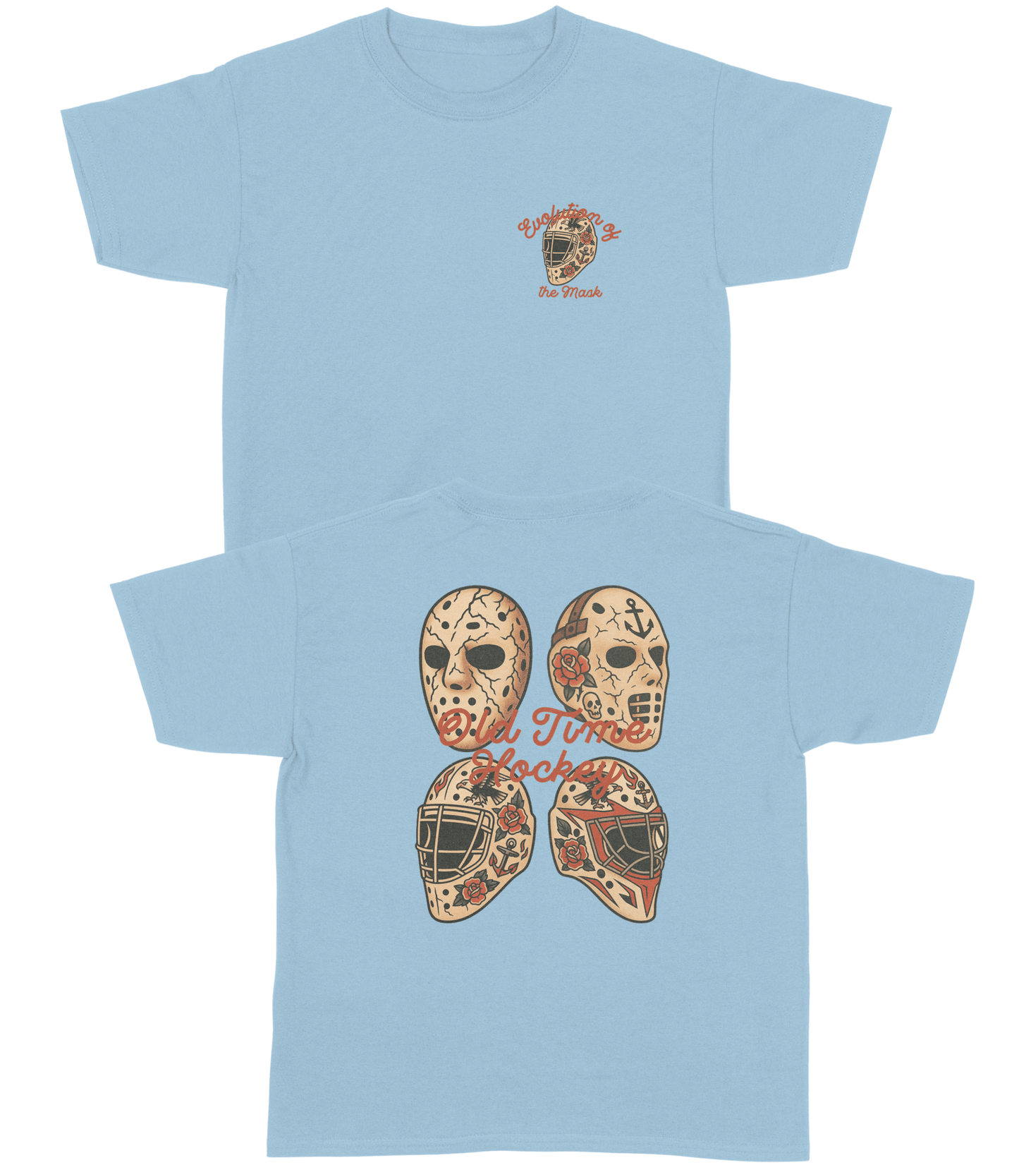 Evolution of the Mask 2.0 YOUTH T-Shirt - Old Time Sports