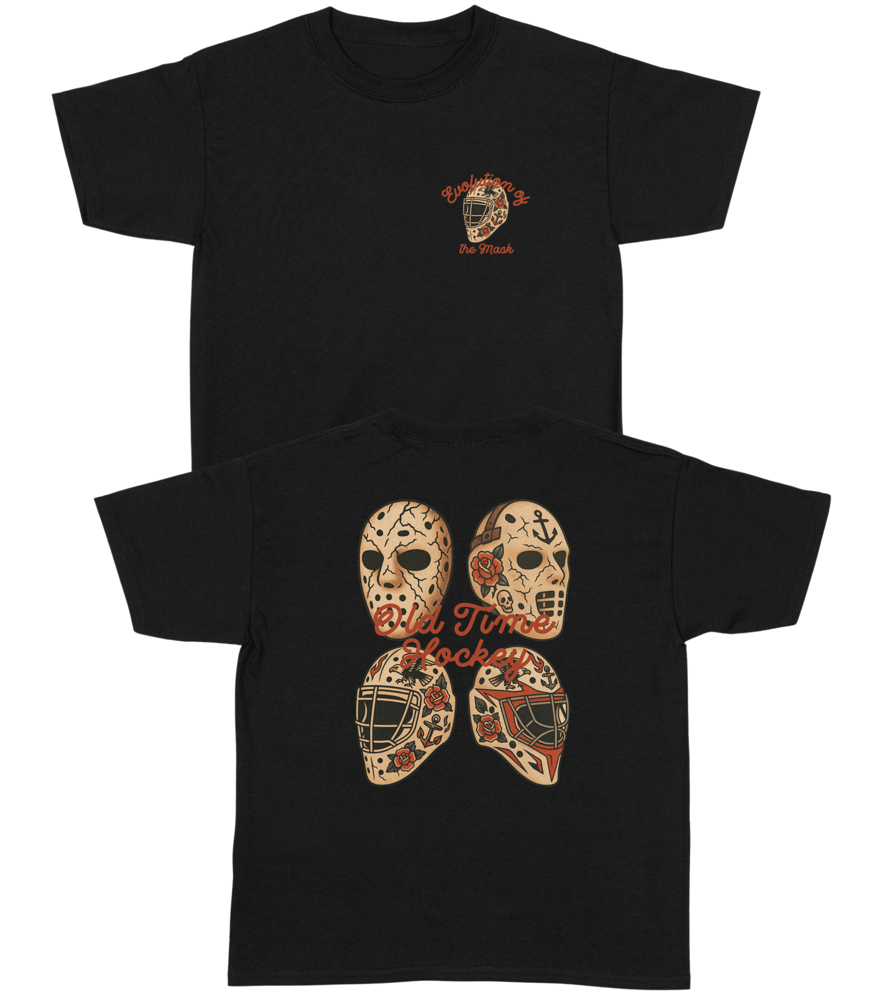 Evolution of the Mask 2.0 YOUTH T-Shirt - Old Time Sports