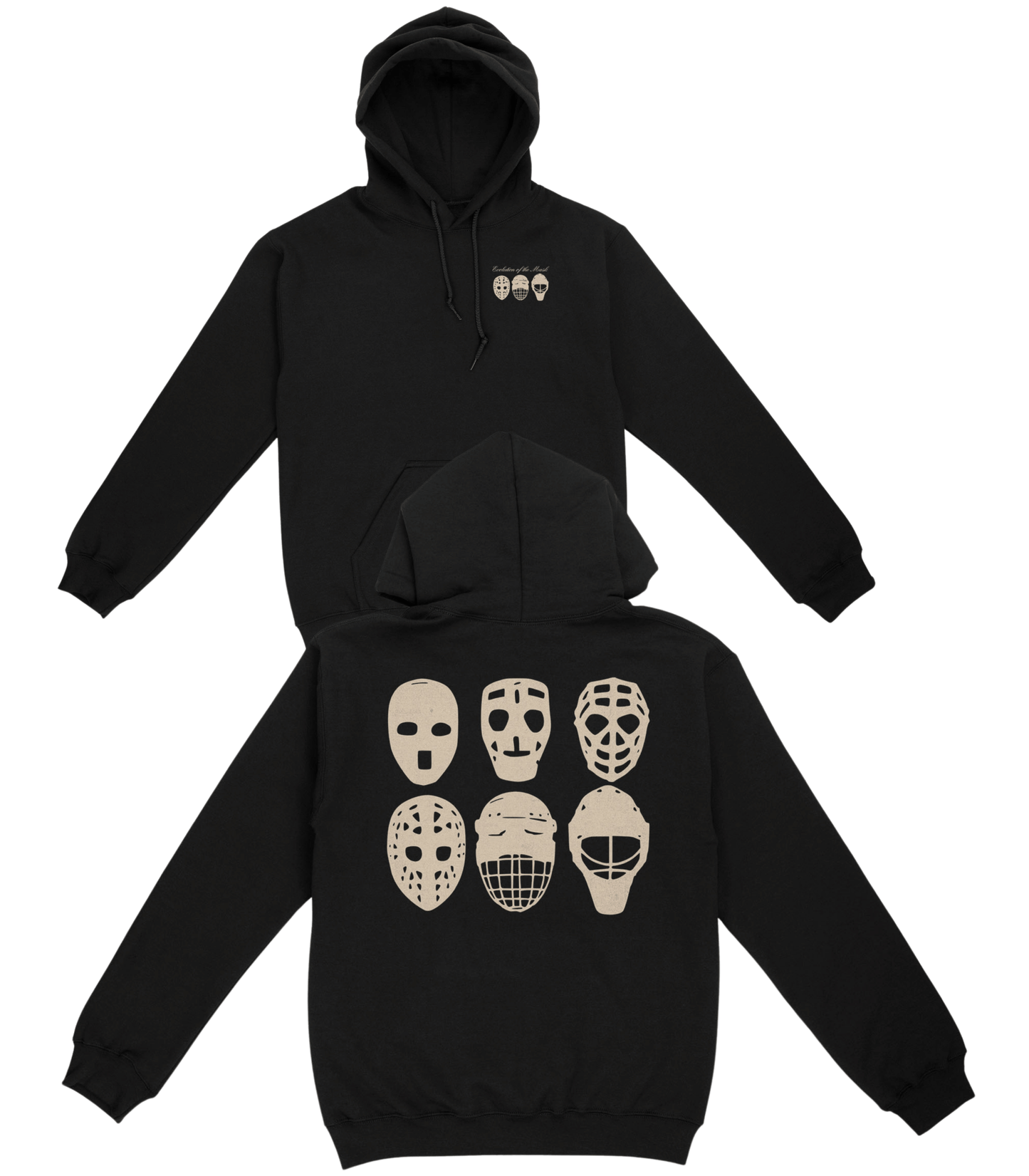 Evolution of the Mask Basic Hoodie - Old Time Sports