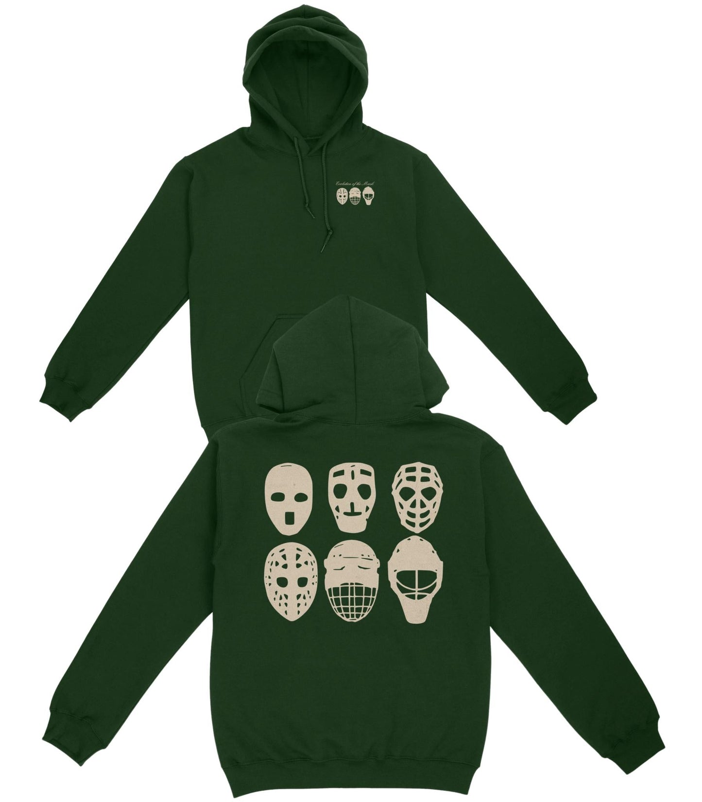 Evolution of the Mask Basic Hoodie
