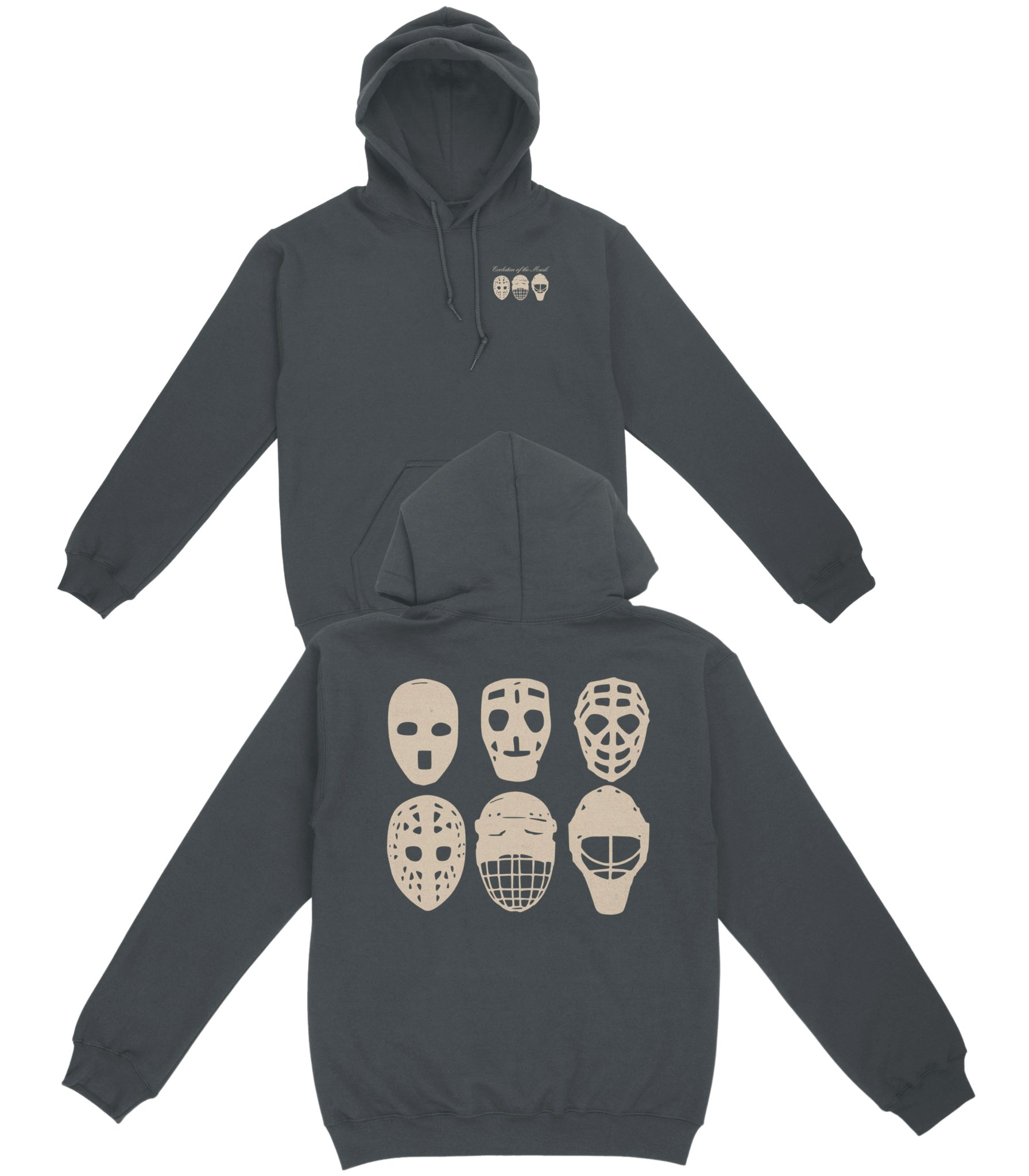 Evolution of the Mask Basic Hoodie - Old Time Sports