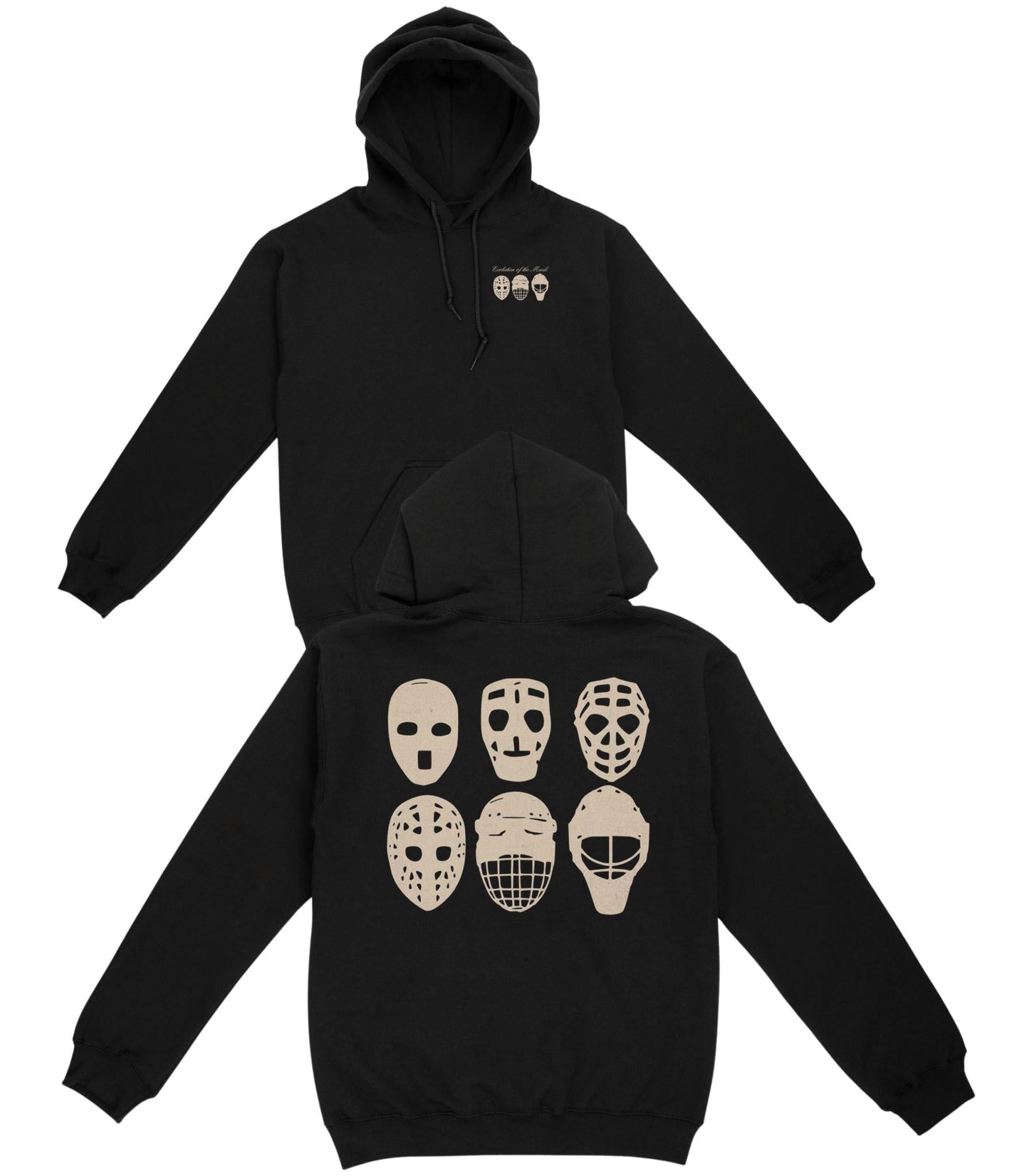 Evolution of the Mask Basic Hoodie