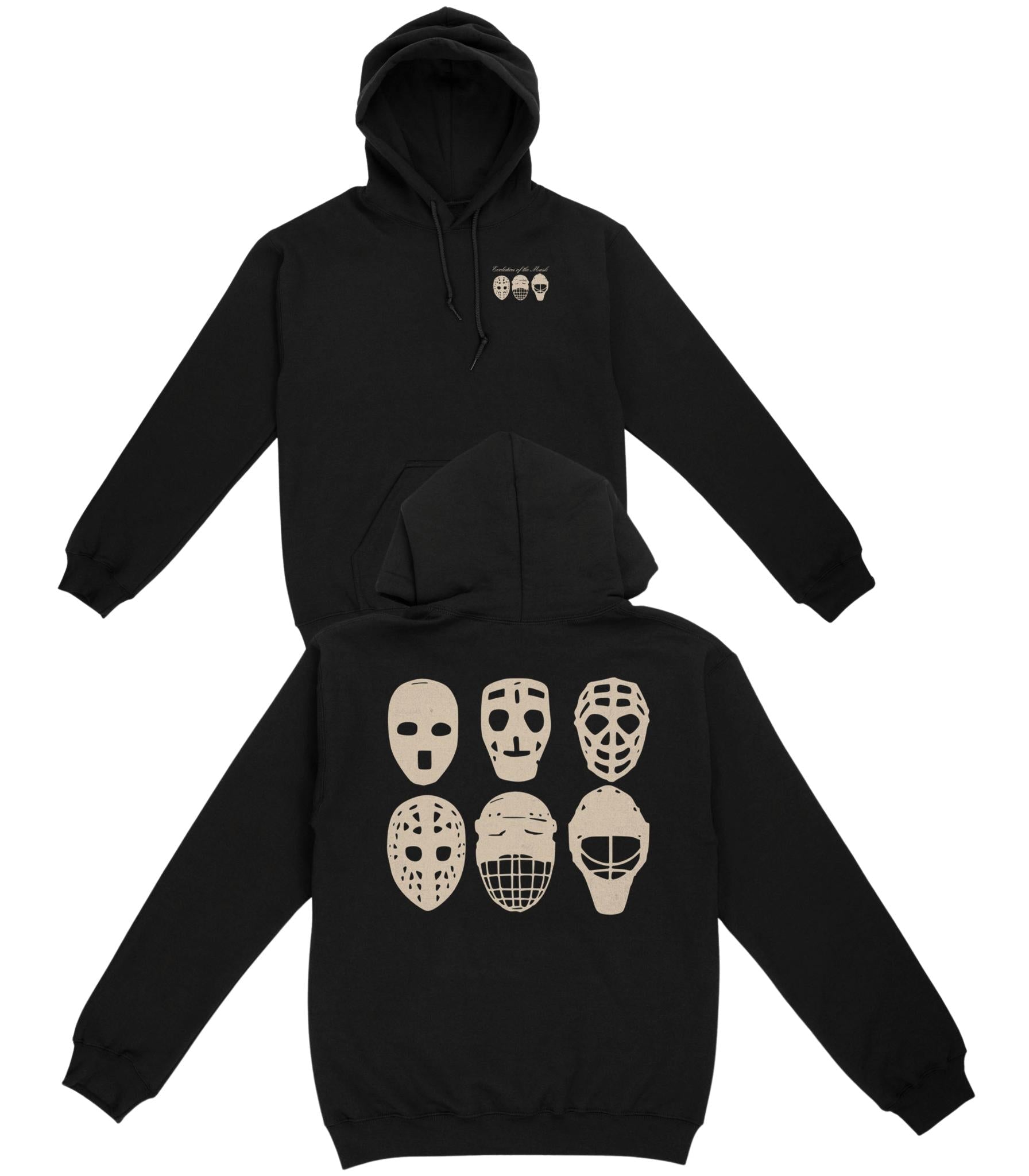 Evolution of the Mask Basic Hoodie