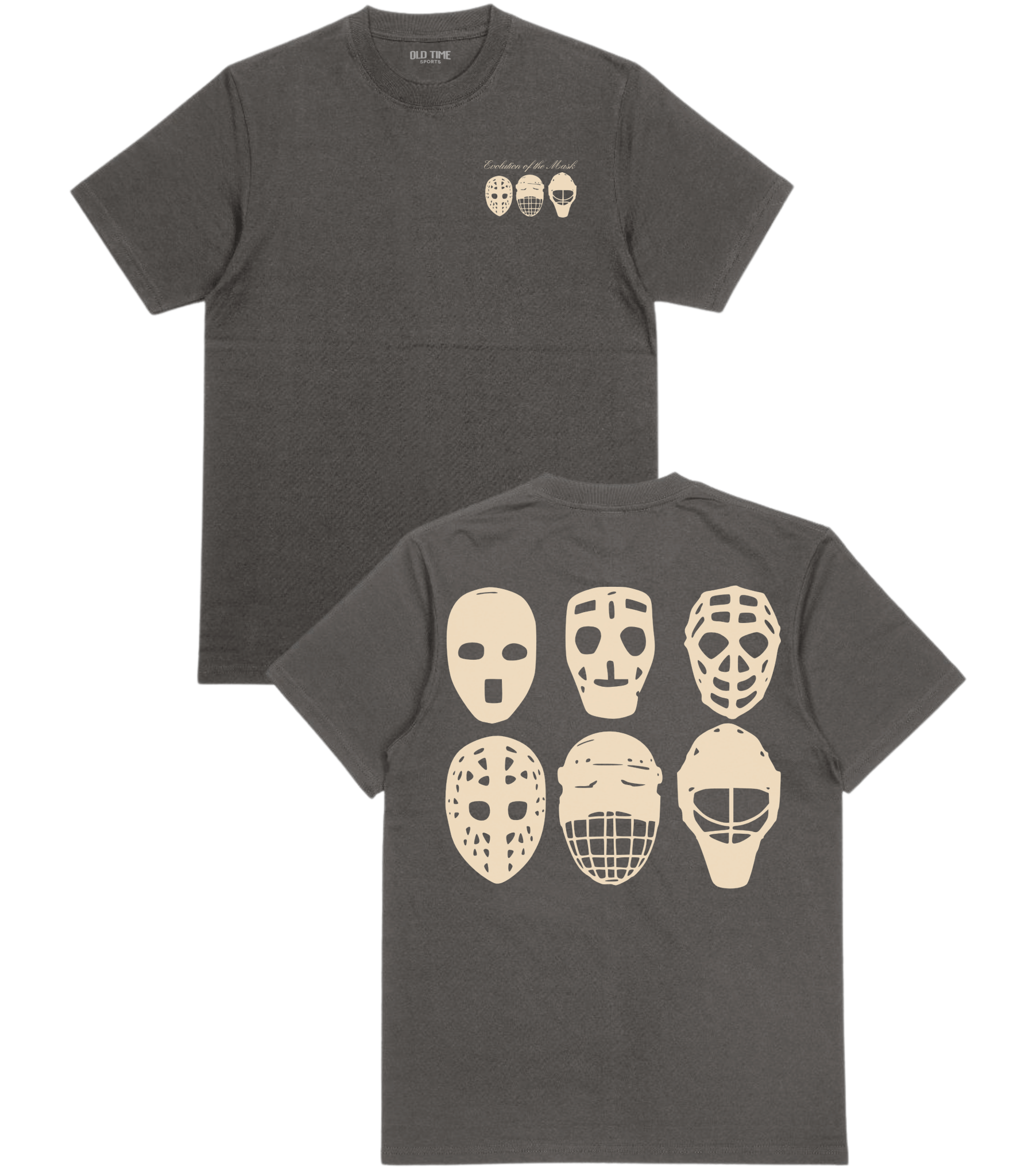 Evolution of the Mask T-Shirt - Old Time Sports