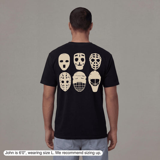 Evolution of the Mask T-Shirt - Old Time Sports