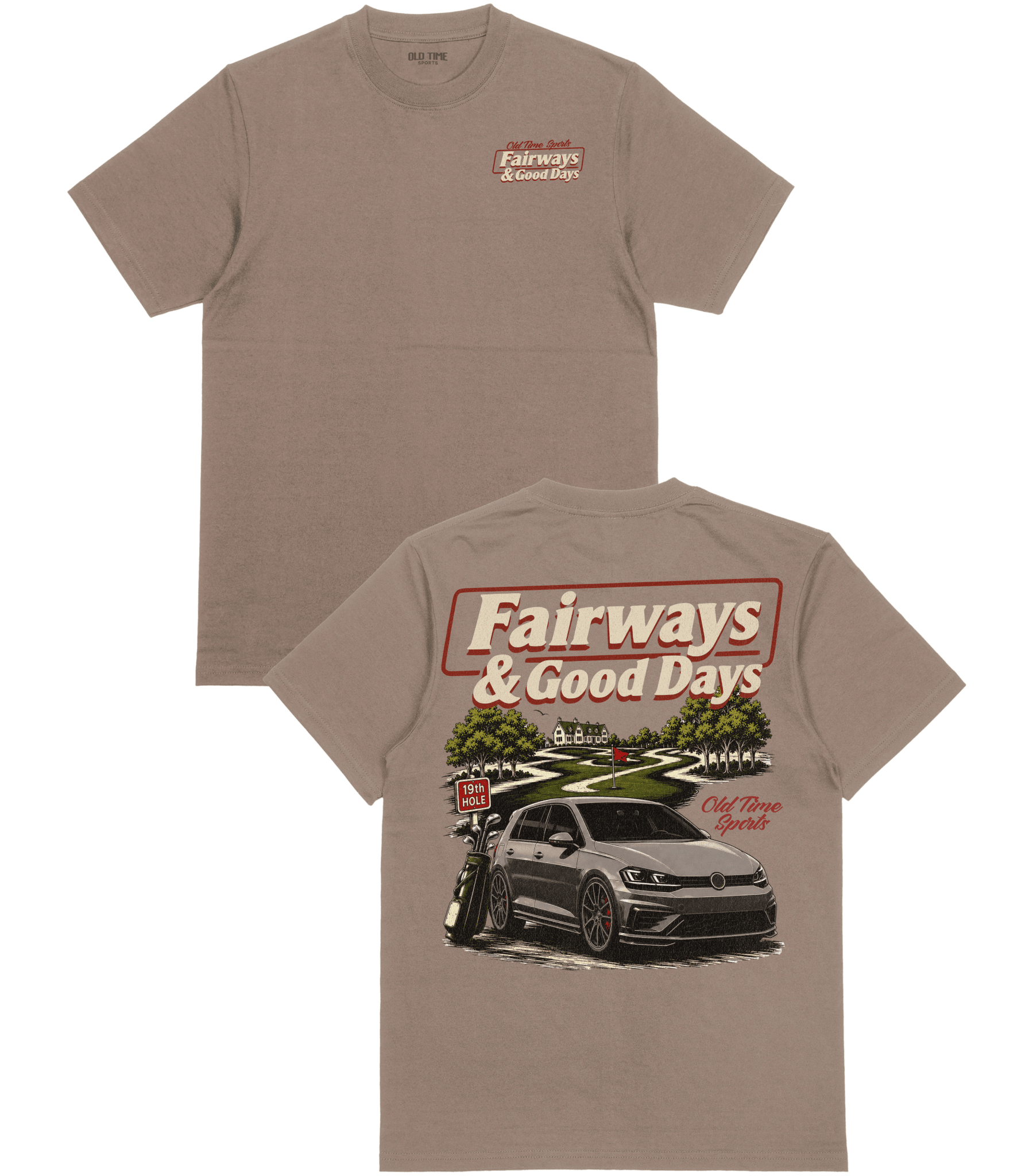 Fairways & Good Days T-Shirt - Old Time Sports