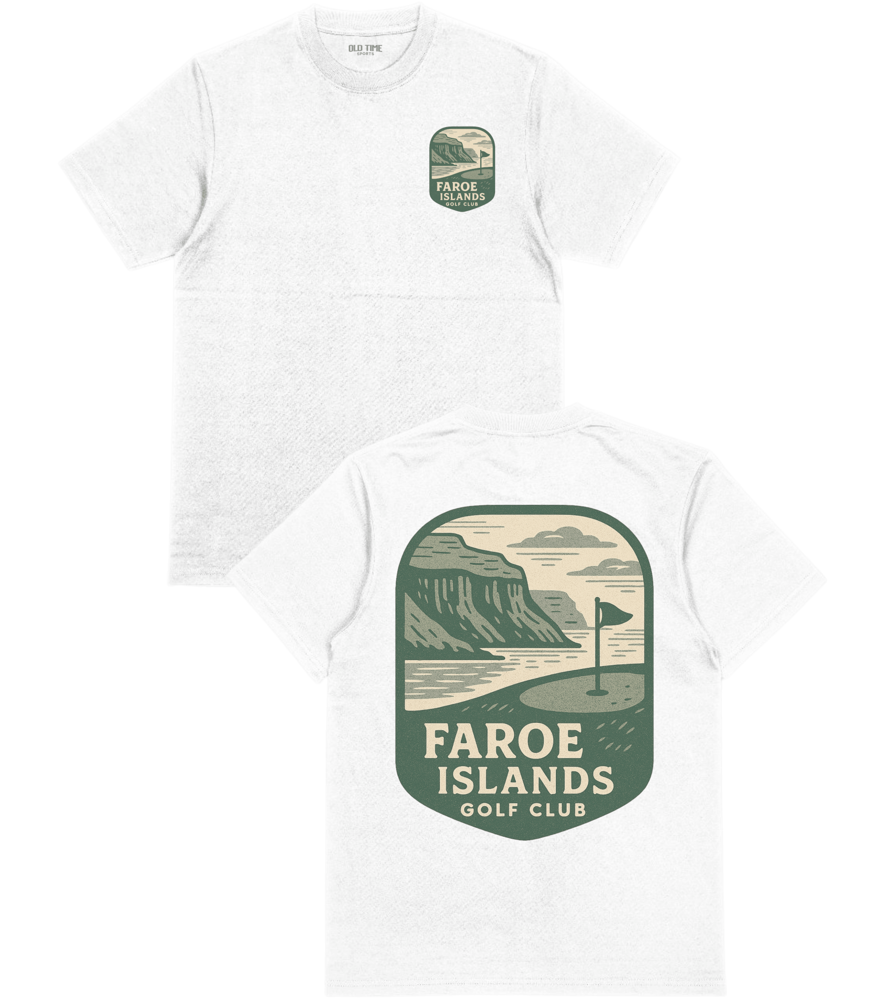 Faroe Islands Golf T-Shirt - Old Time Sports