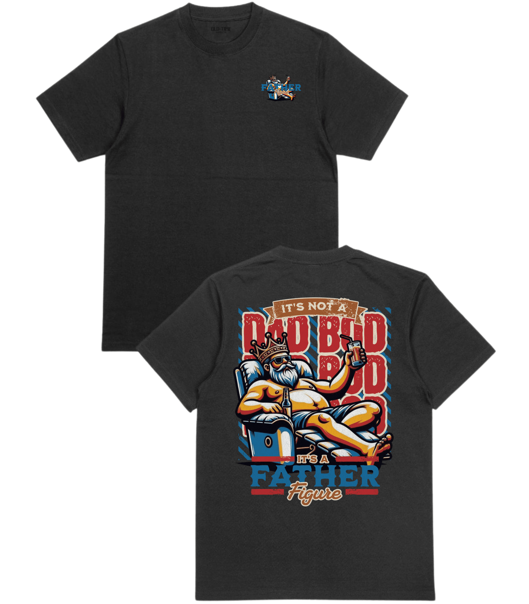 Father Figure T-Shirt - Old Time Sports