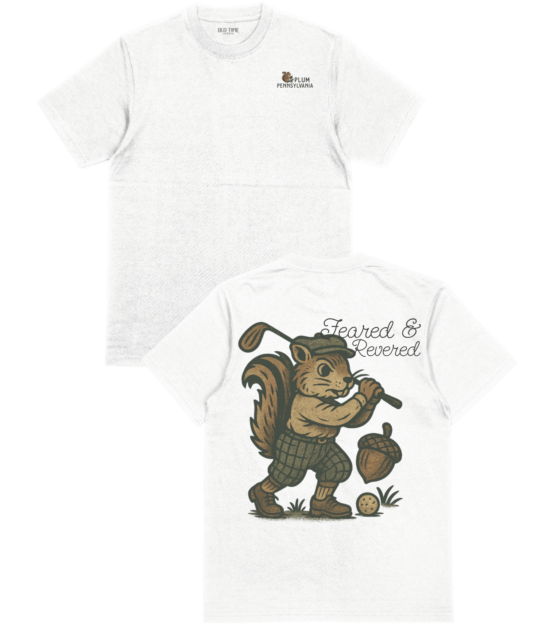 Feared & Revered T-Shirt - Old Time Sports