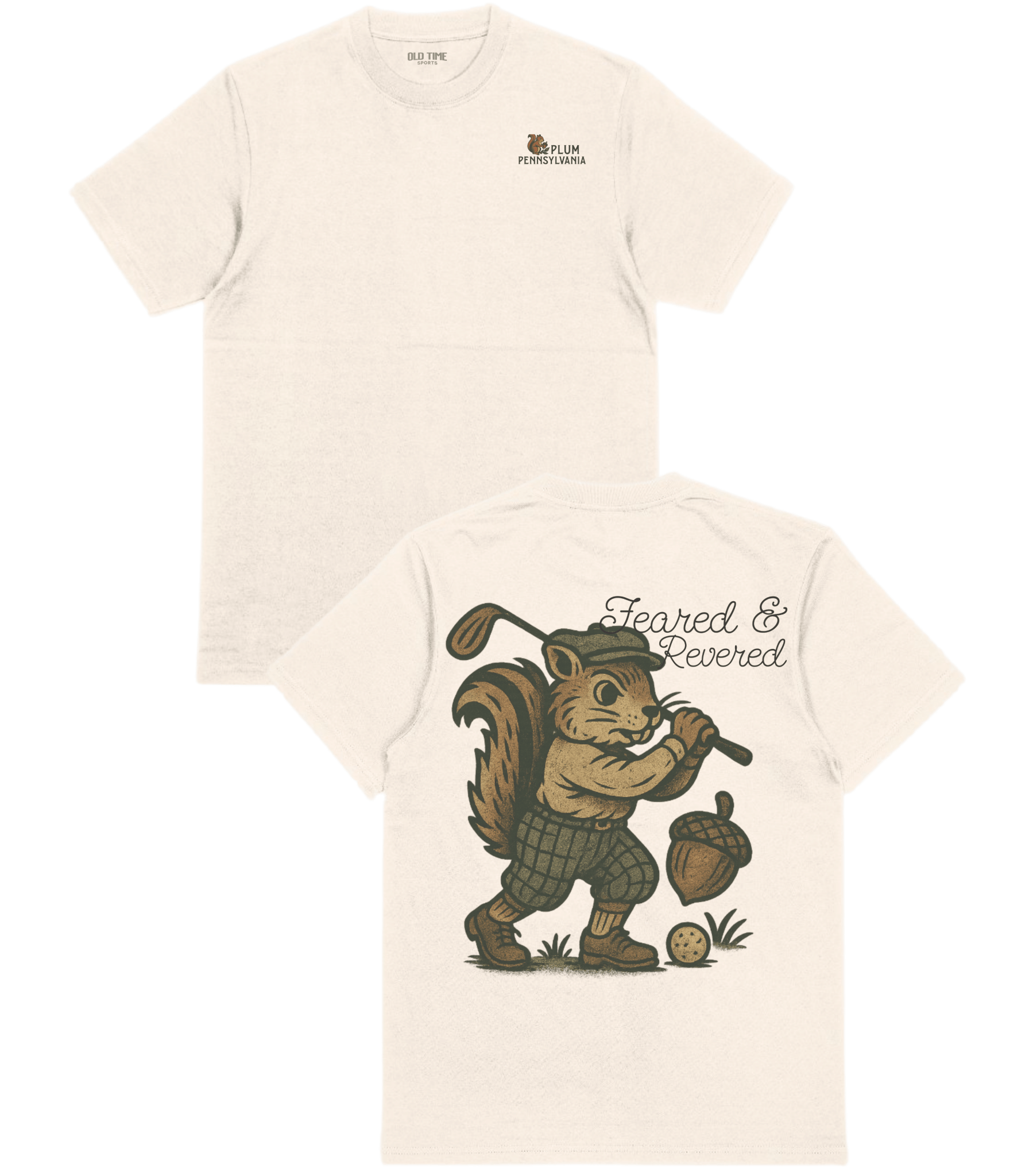 Feared & Revered T-Shirt - Old Time Sports