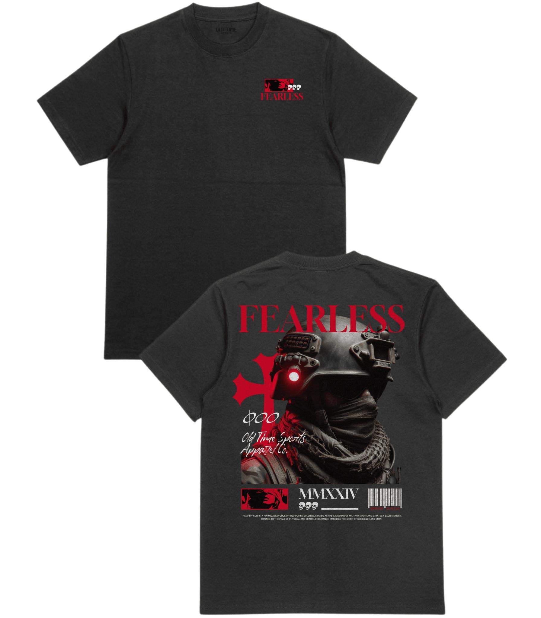 Fearless T-Shirt - Old Time Sports