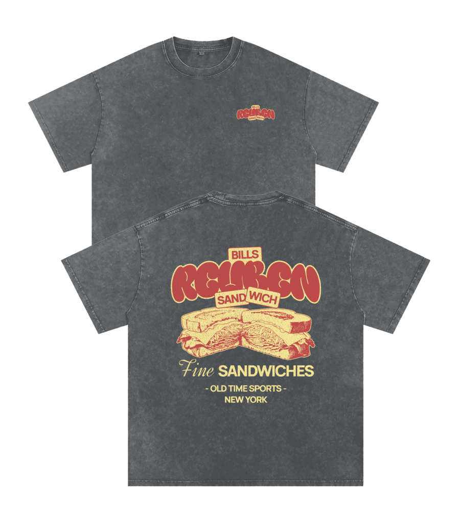 Fine Sandwiches Heavyweight Tee - Old Time Sports